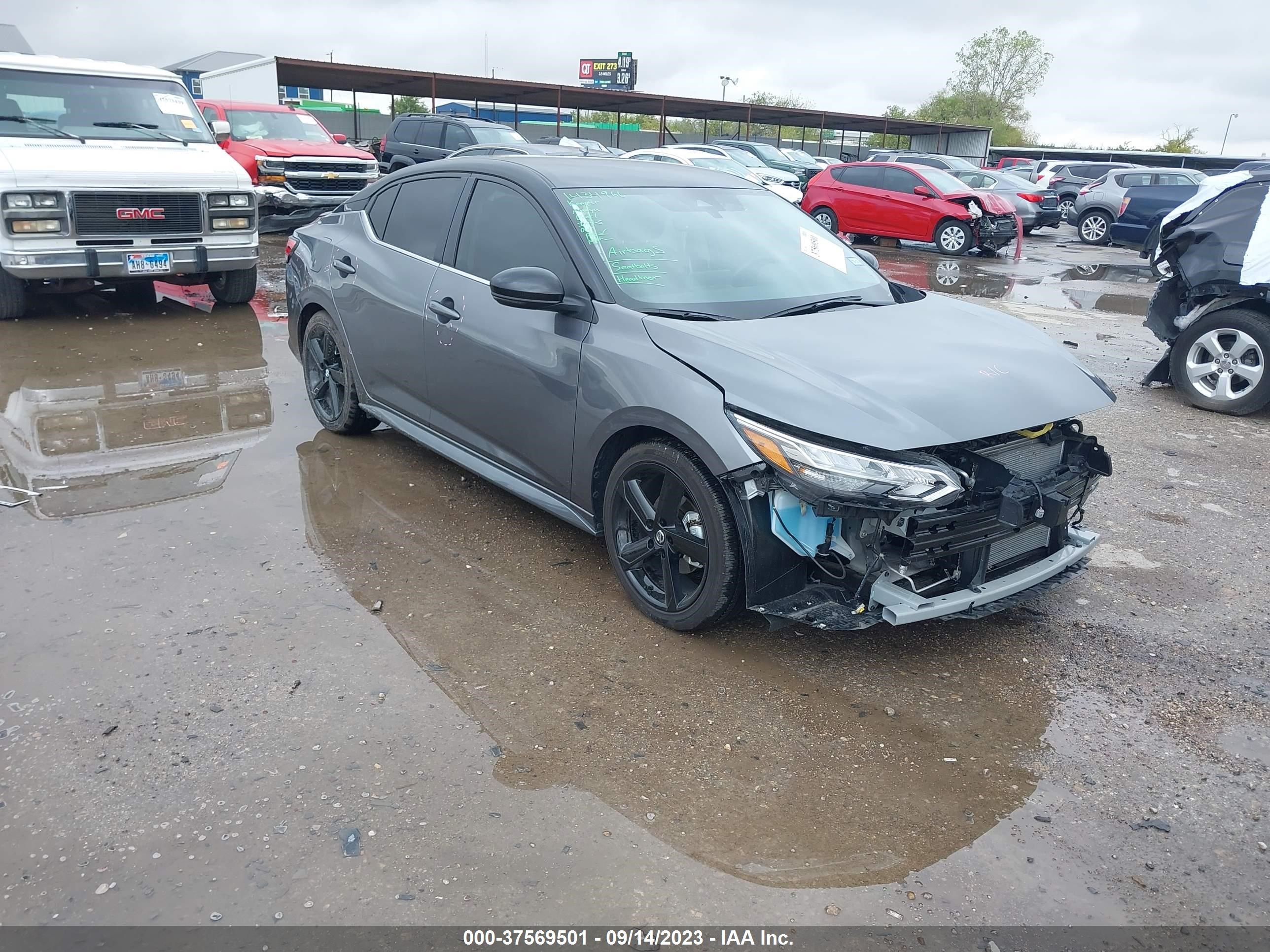 nissan sentra 2023 3n1ab8dv2py236249