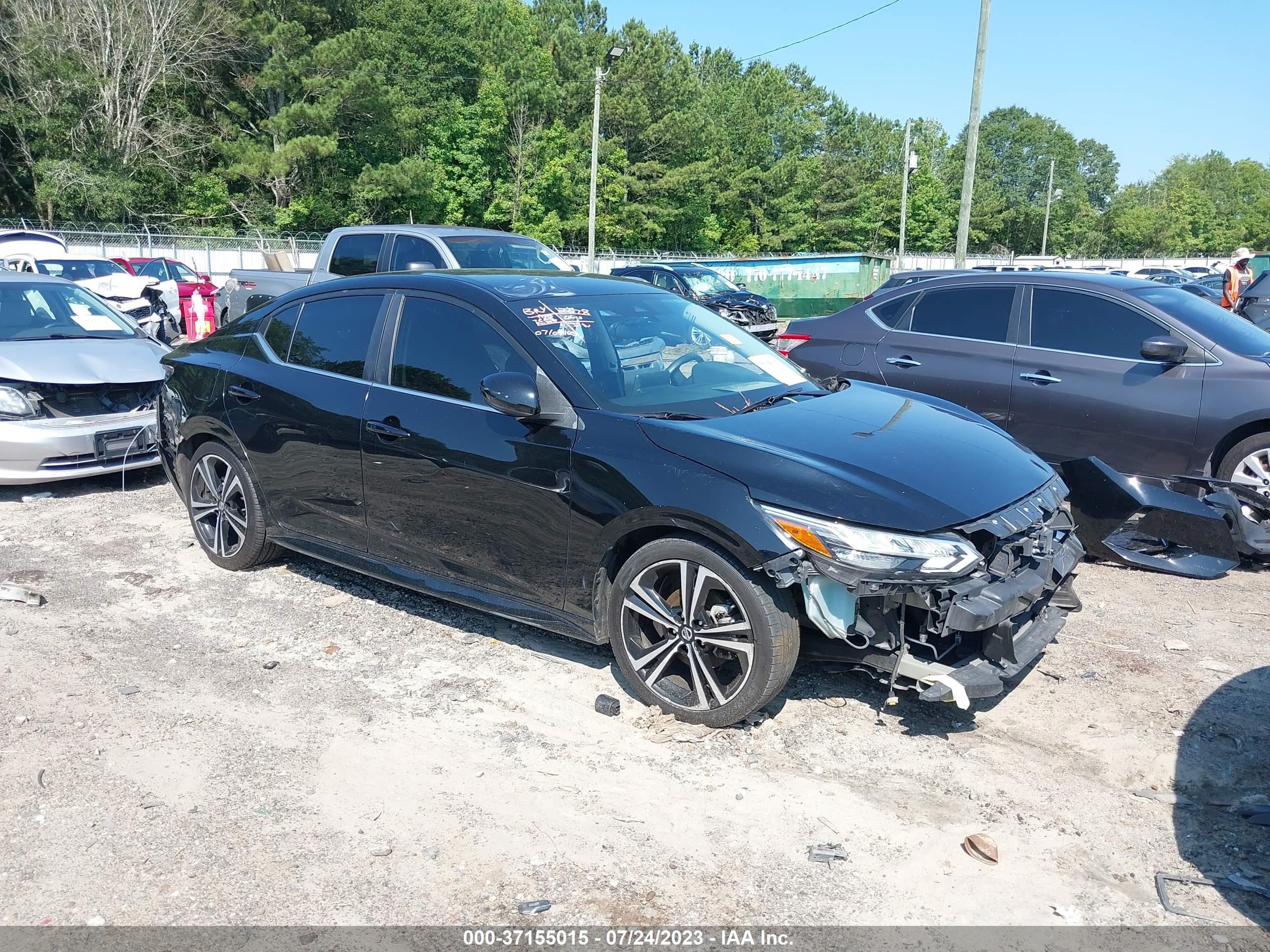 nissan sentra 2020 3n1ab8dv3ly267388