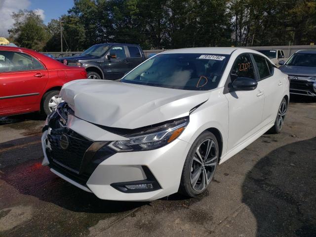 nissan sentra sr 2020 3n1ab8dv4ly209225