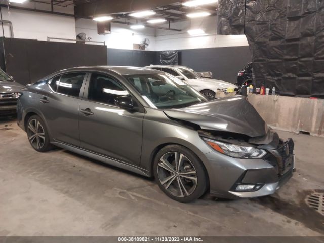 nissan sentra 2020 3n1ab8dv5ly221657