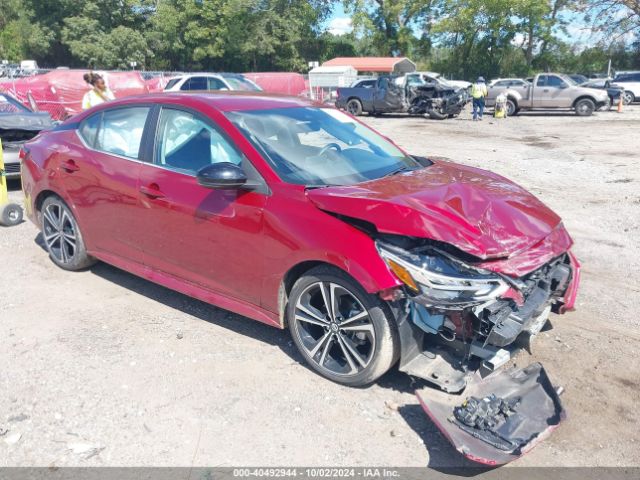 nissan sentra 2021 3n1ab8dv5my326121