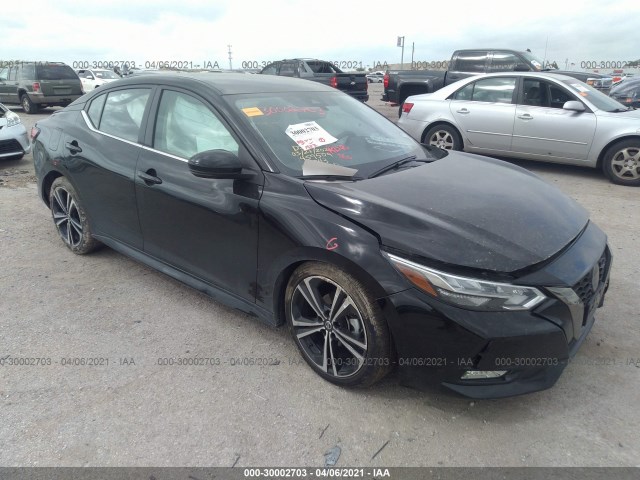 nissan sentra 2020 3n1ab8dv6ly298246