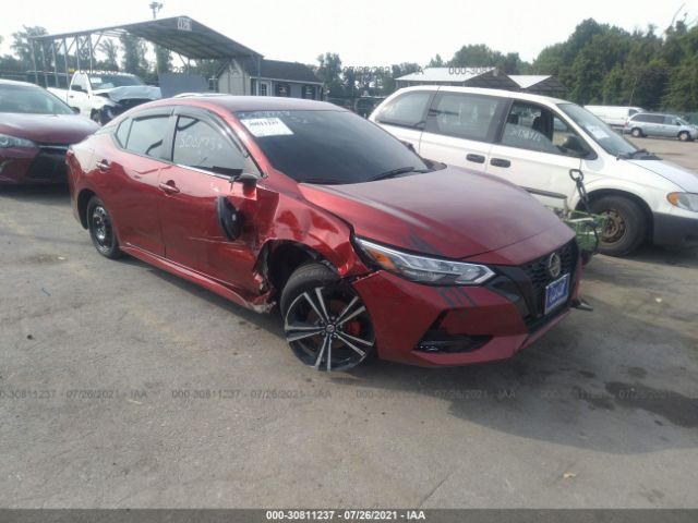 nissan sentra 2021 3n1ab8dv6my251896