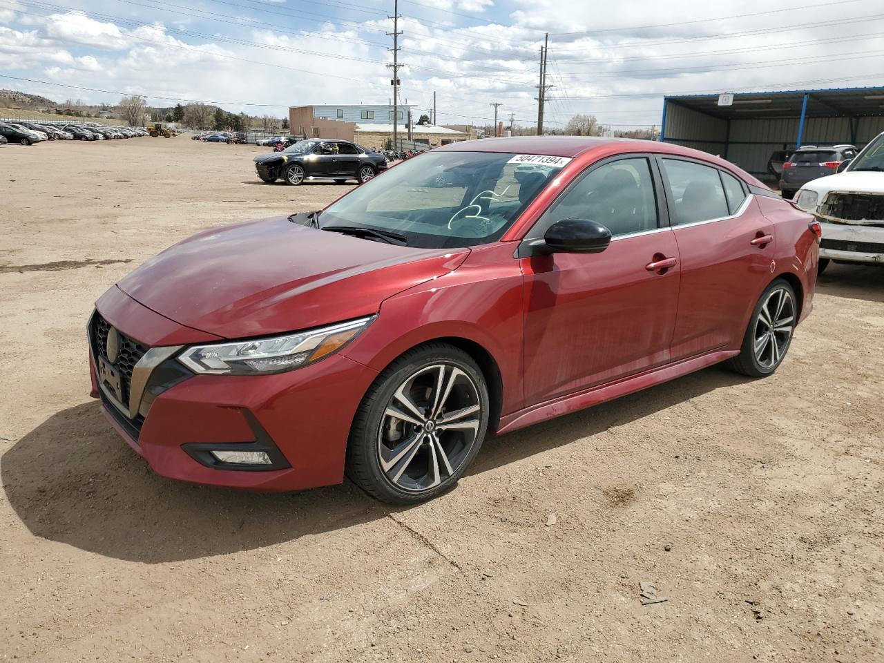 nissan sentra 2021 3n1ab8dv6my324989