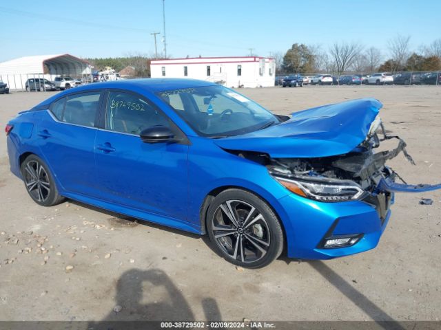 nissan sentra 2022 3n1ab8dv6ny217748