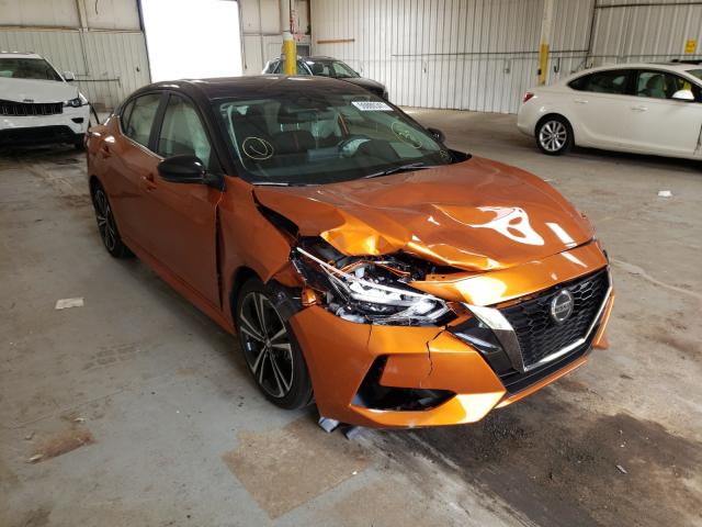 nissan sentra sr 2020 3n1ab8dv7ly287921