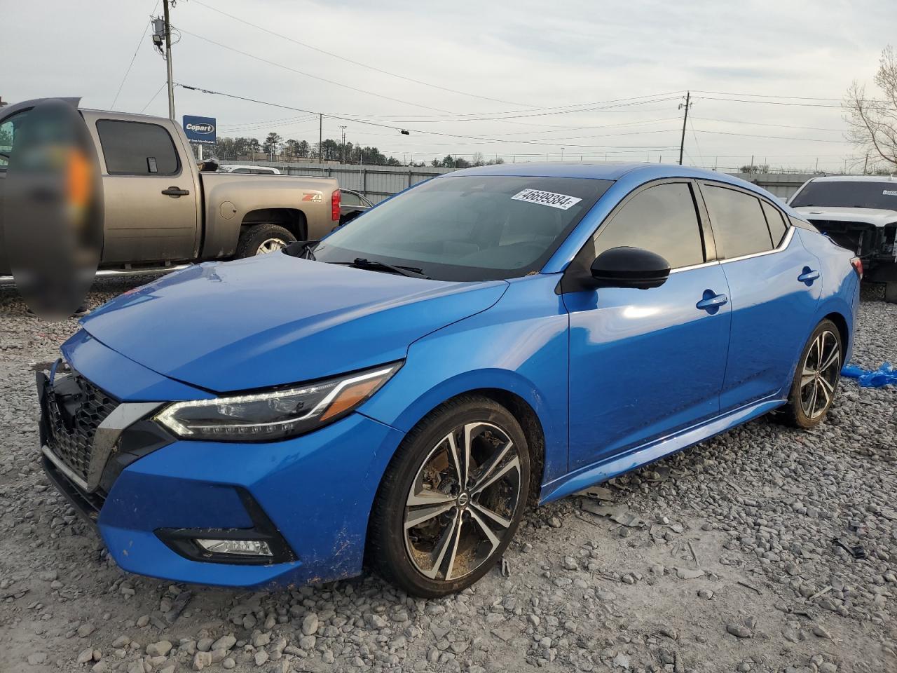 nissan sentra 2021 3n1ab8dv7my223377