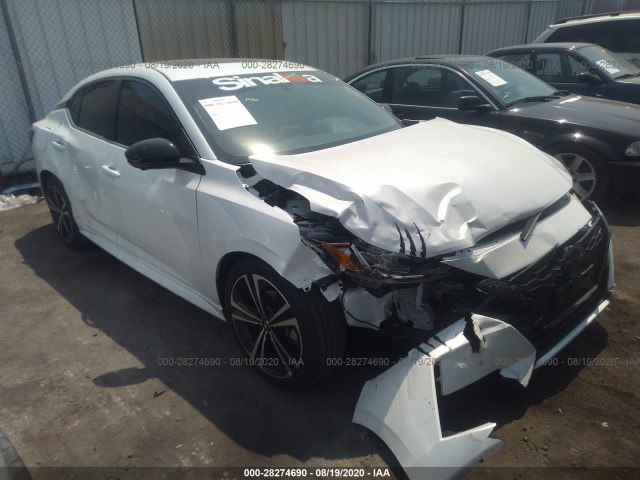 nissan sentra sr 2020 3n1ab8dv8ly231132