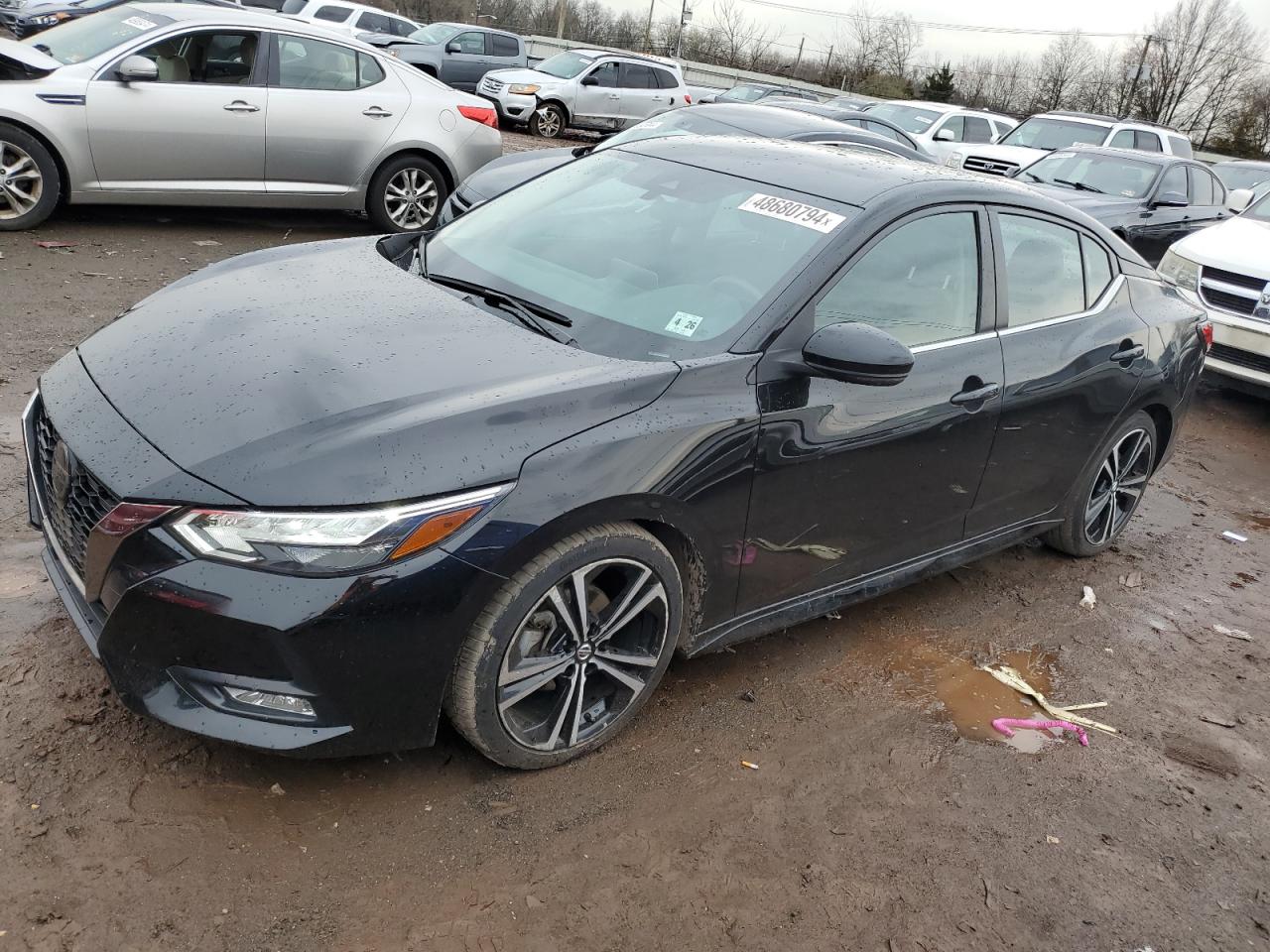 nissan sentra 2021 3n1ab8dv8my212601