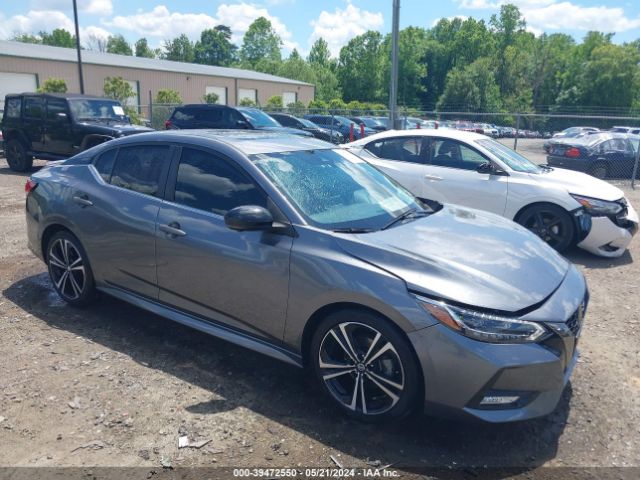 nissan sentra 2022 3n1ab8dv8ny206525