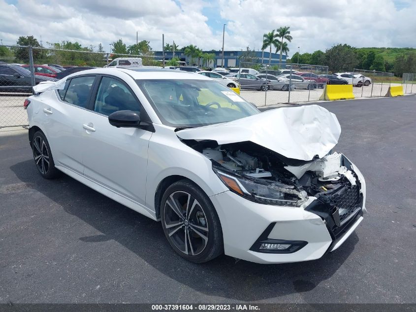 nissan sentra 2022 3n1ab8dv8ny207545