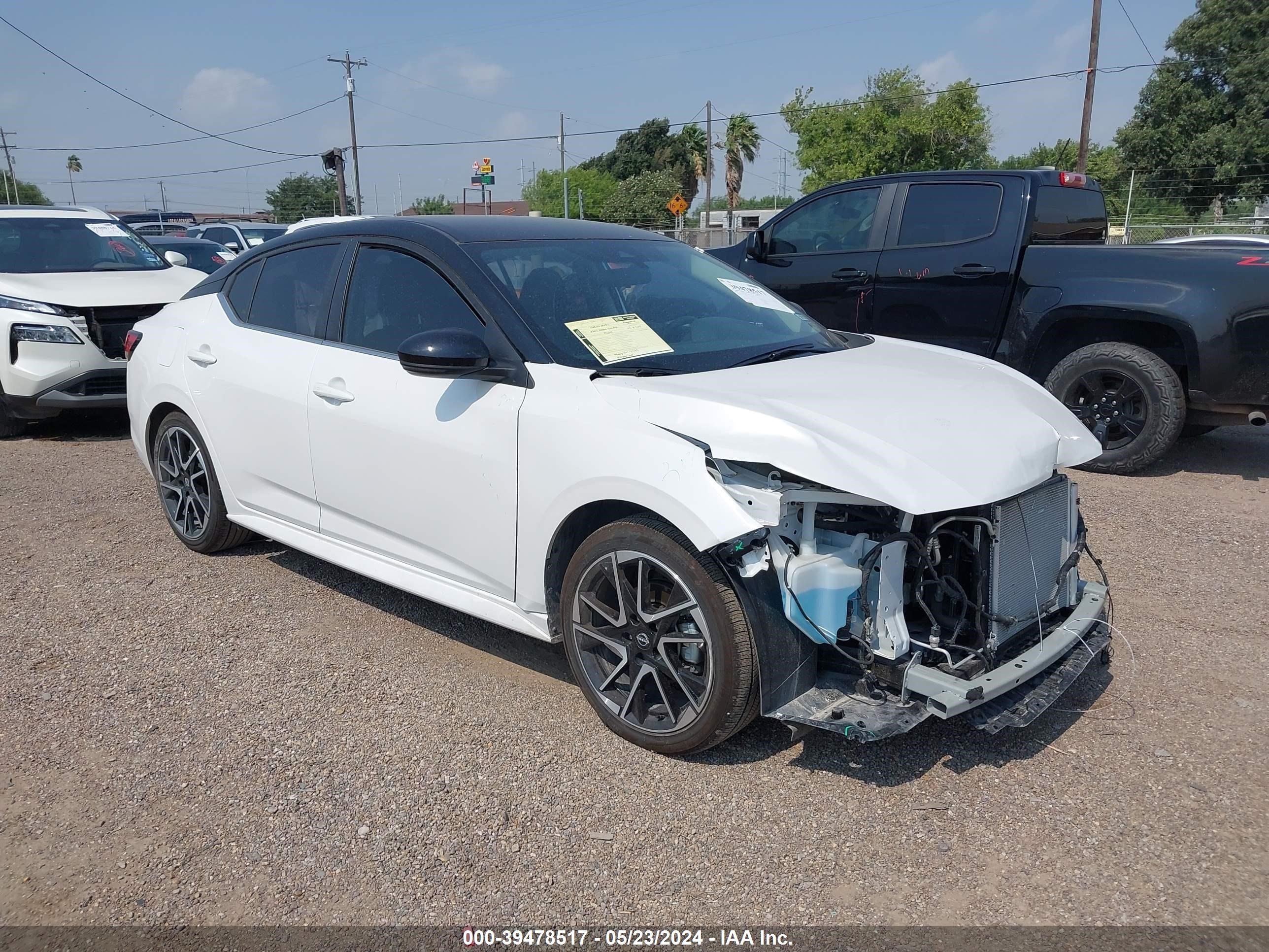 nissan sentra 2024 3n1ab8dv8ry264642