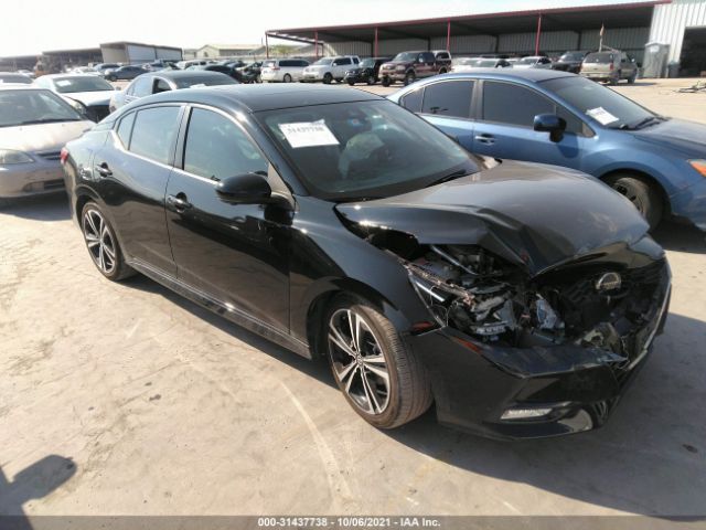 nissan sentra 2020 3n1ab8dv9ly243662