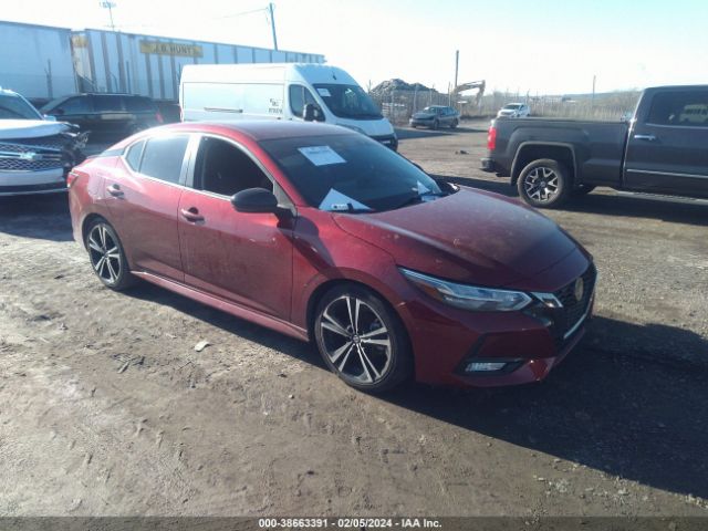 nissan sentra 2020 3n1ab8dv9ly259621