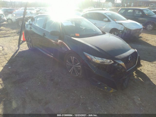 nissan sentra 2020 3n1ab8dv9ly278394