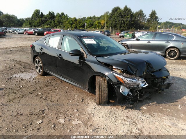 nissan sentra 2020 3n1ab8dv9ly304251