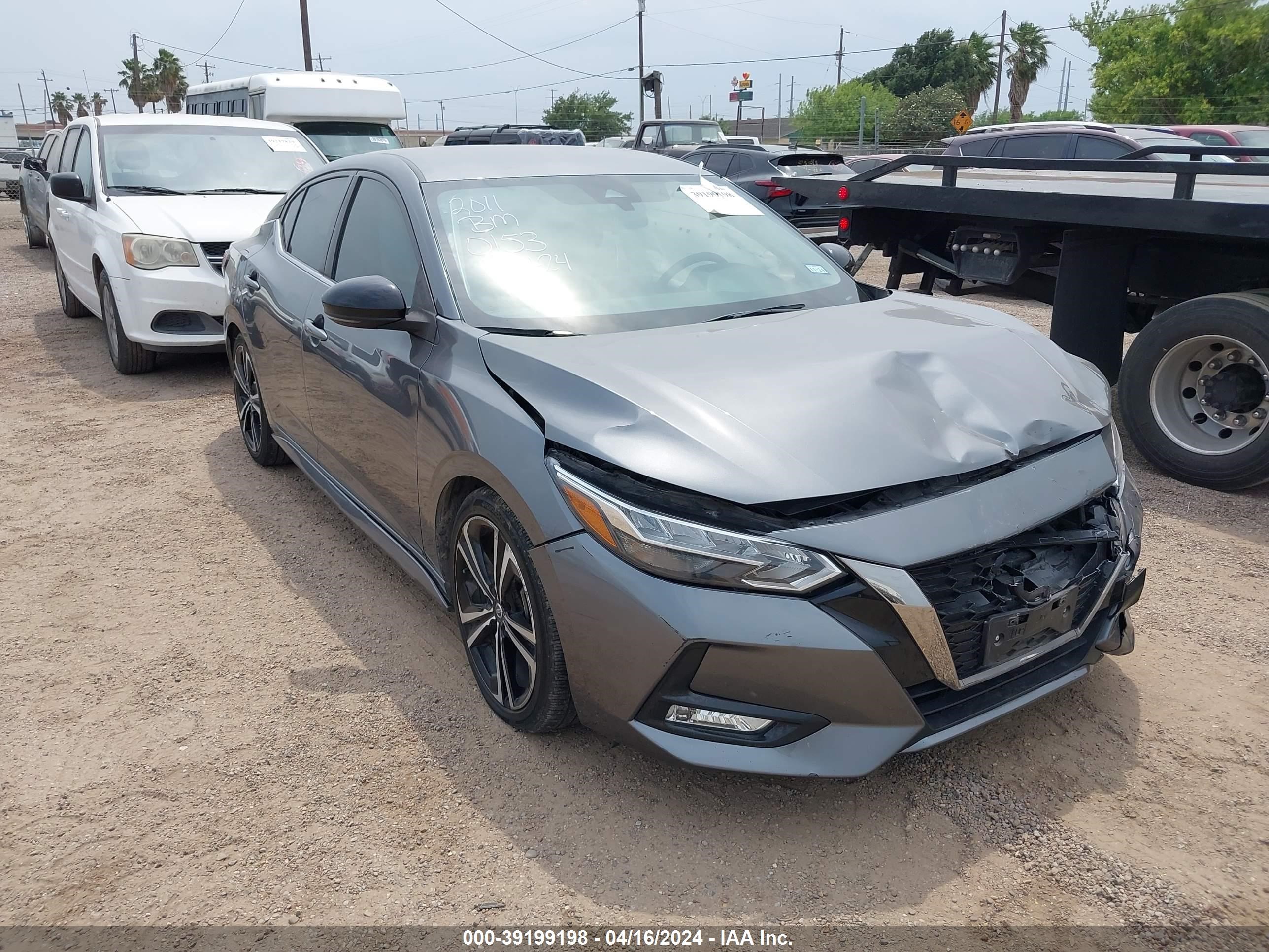 nissan sentra 2021 3n1ab8dv9my230153