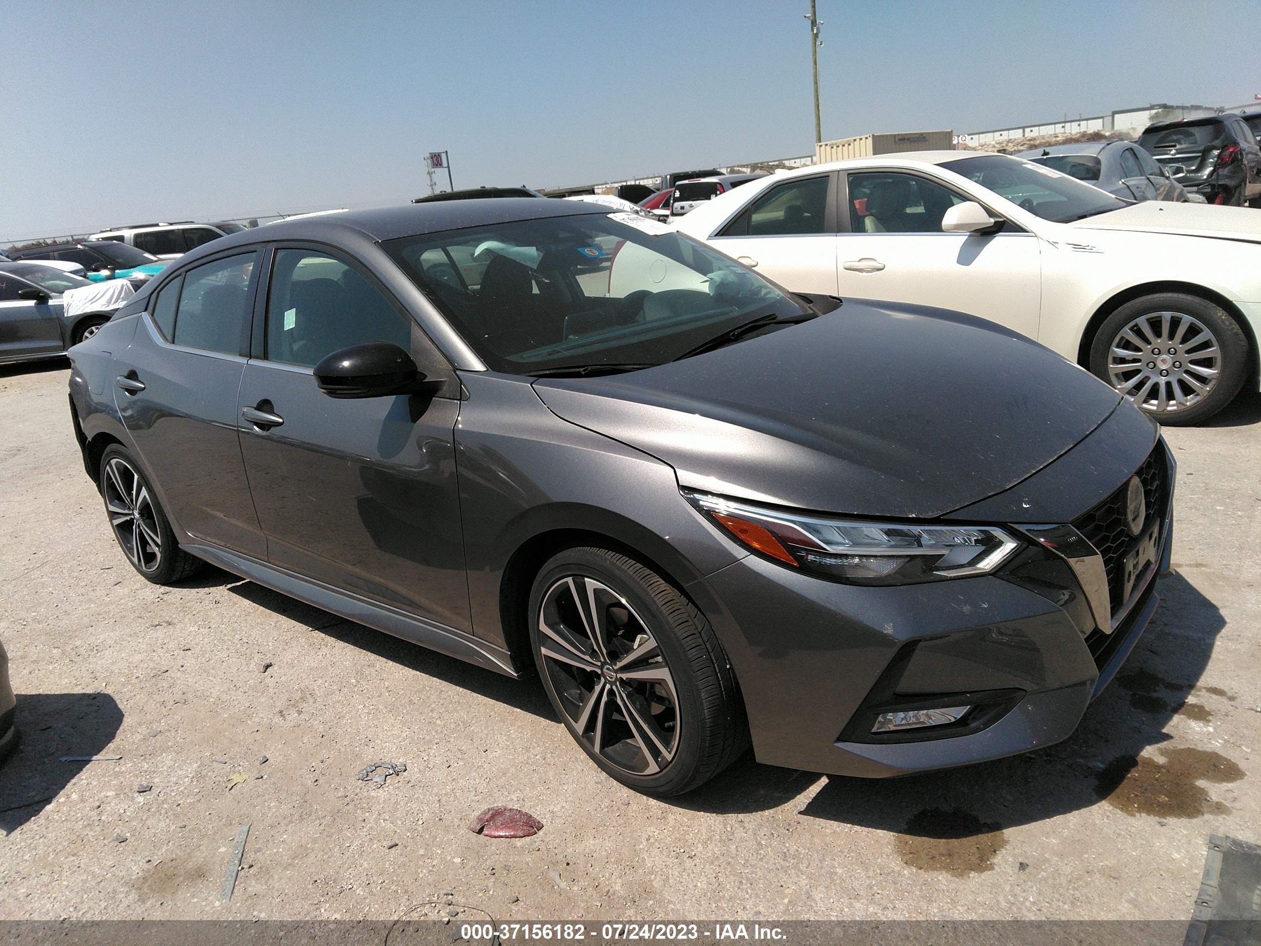 nissan sentra 2021 3n1ab8dv9my260138