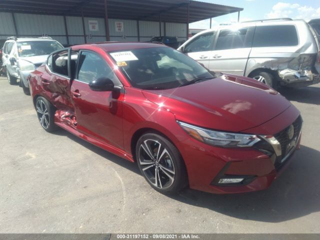 nissan sentra 2021 3n1ab8dv9my307085