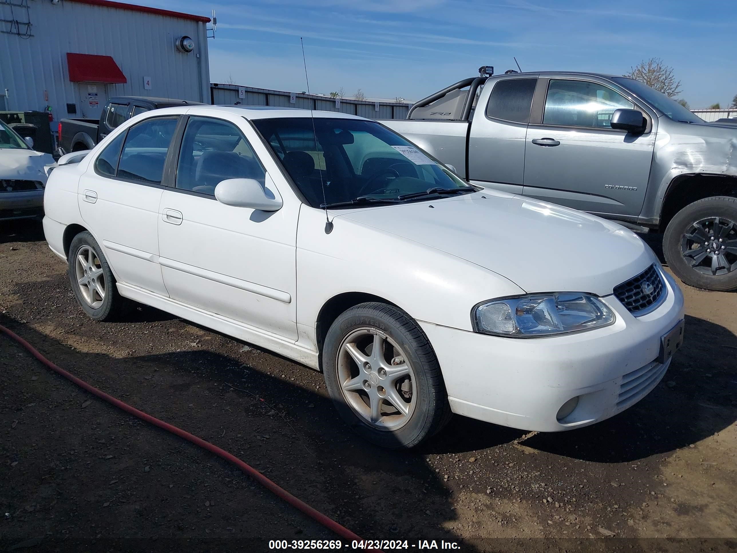 nissan sentra 2001 3n1bb51d51l113886