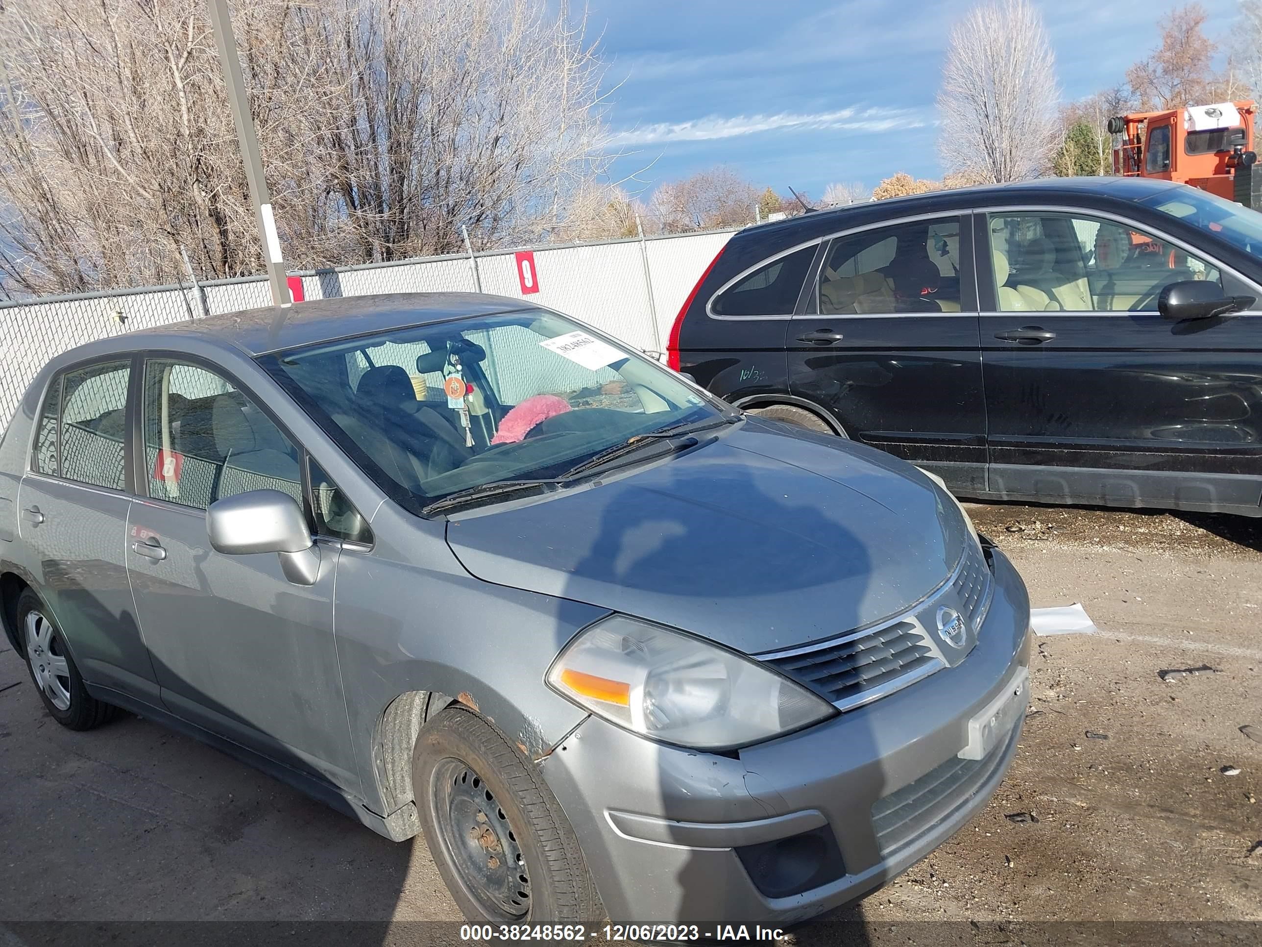 nissan versa 2008 3n1bc11e08l361357