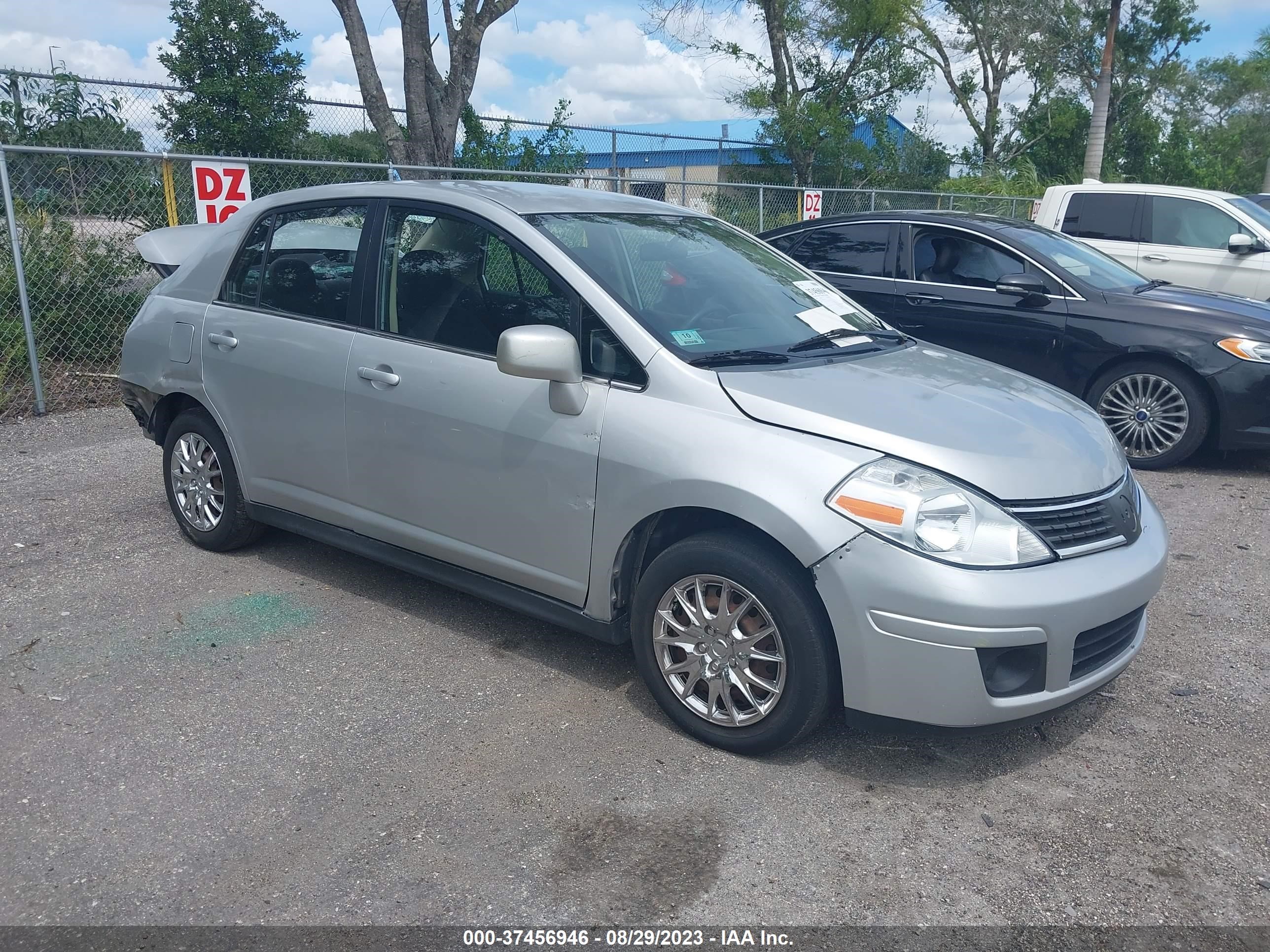 nissan versa 2008 3n1bc11e28l456907