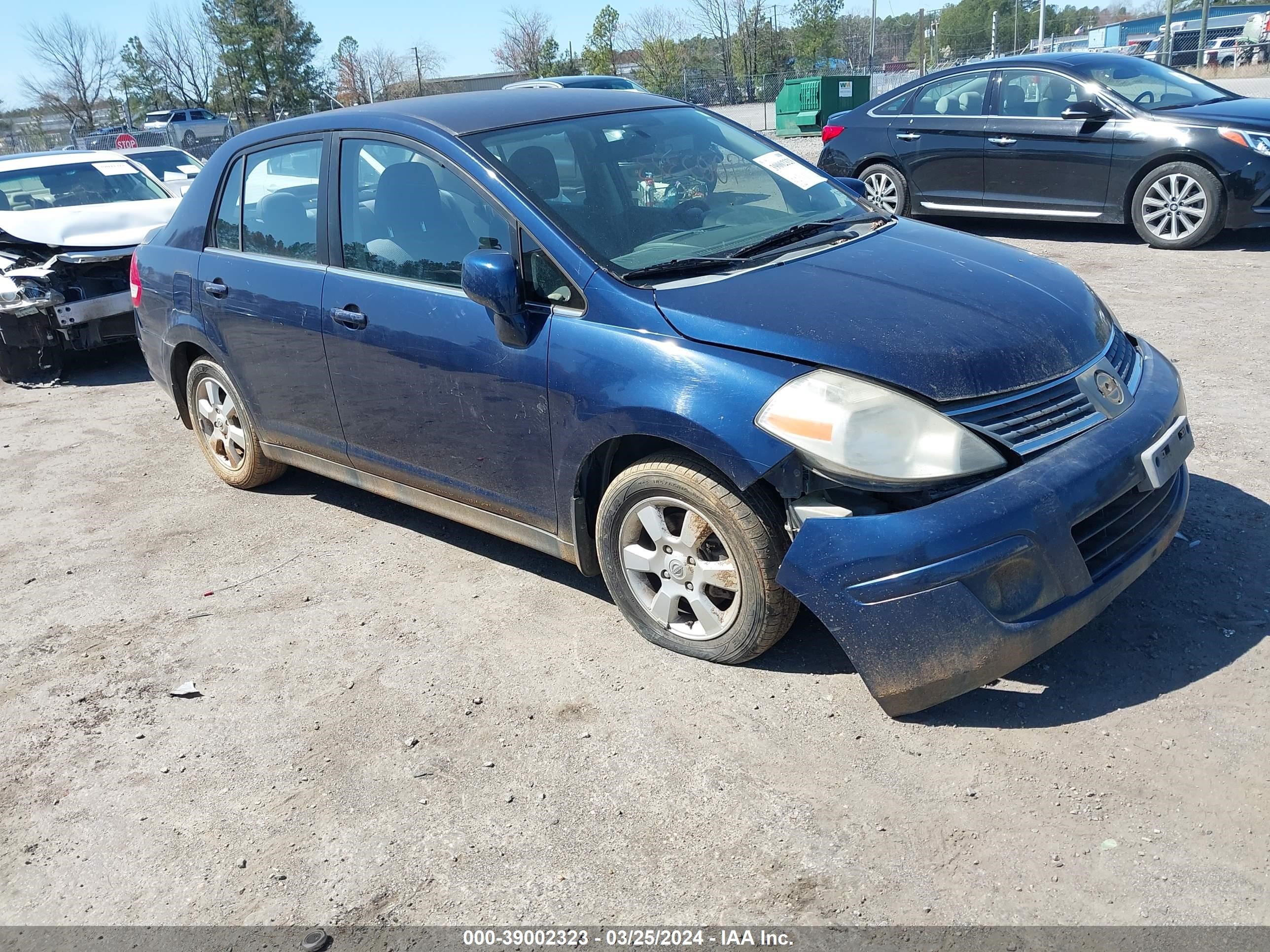 nissan versa 2007 3n1bc11e67l449621