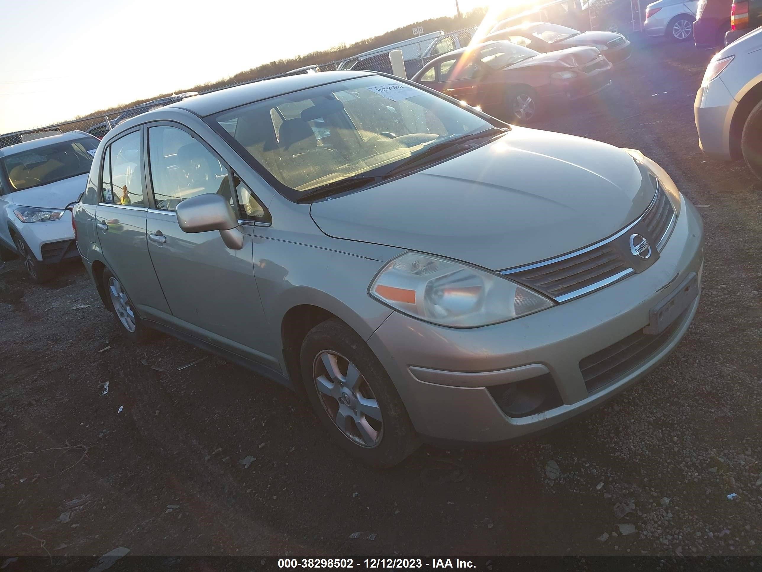 nissan versa 2007 3n1bc11e97l438144