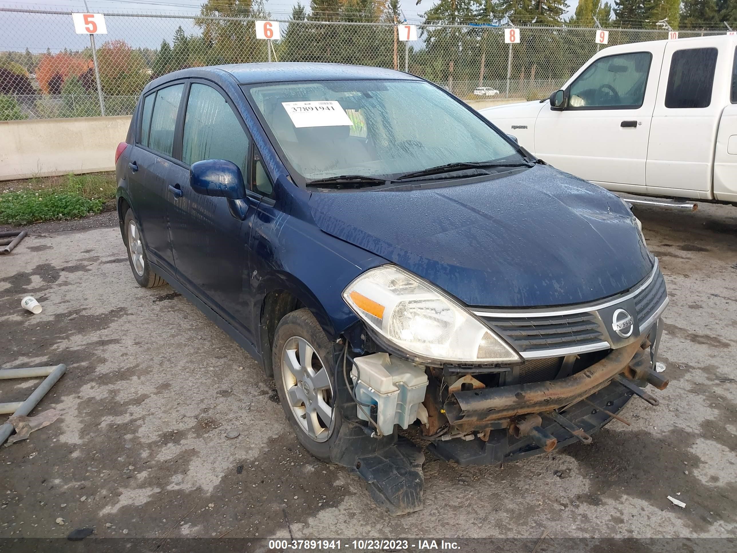 nissan versa 2007 3n1bc13e17l456666