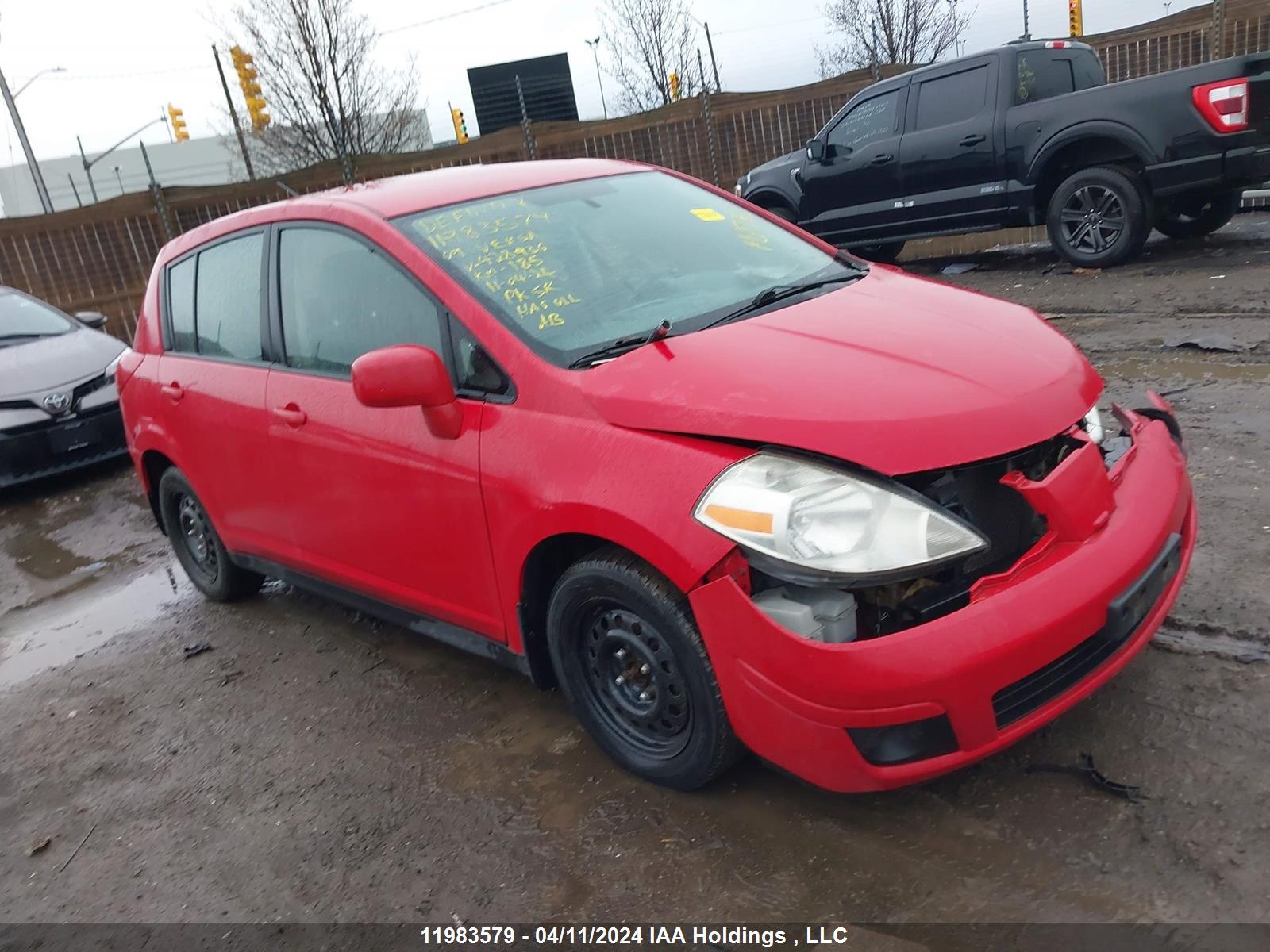 nissan versa 2009 3n1bc13e39l428936