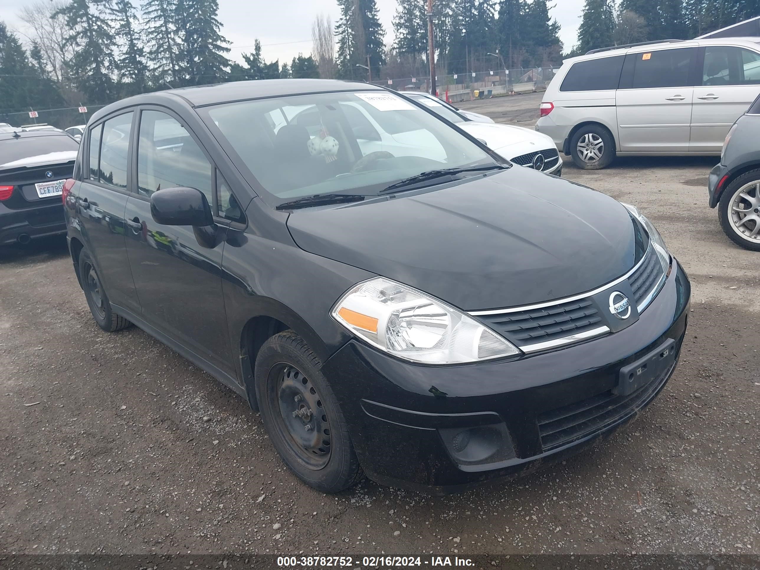 nissan versa 2007 3n1bc13e47l374219