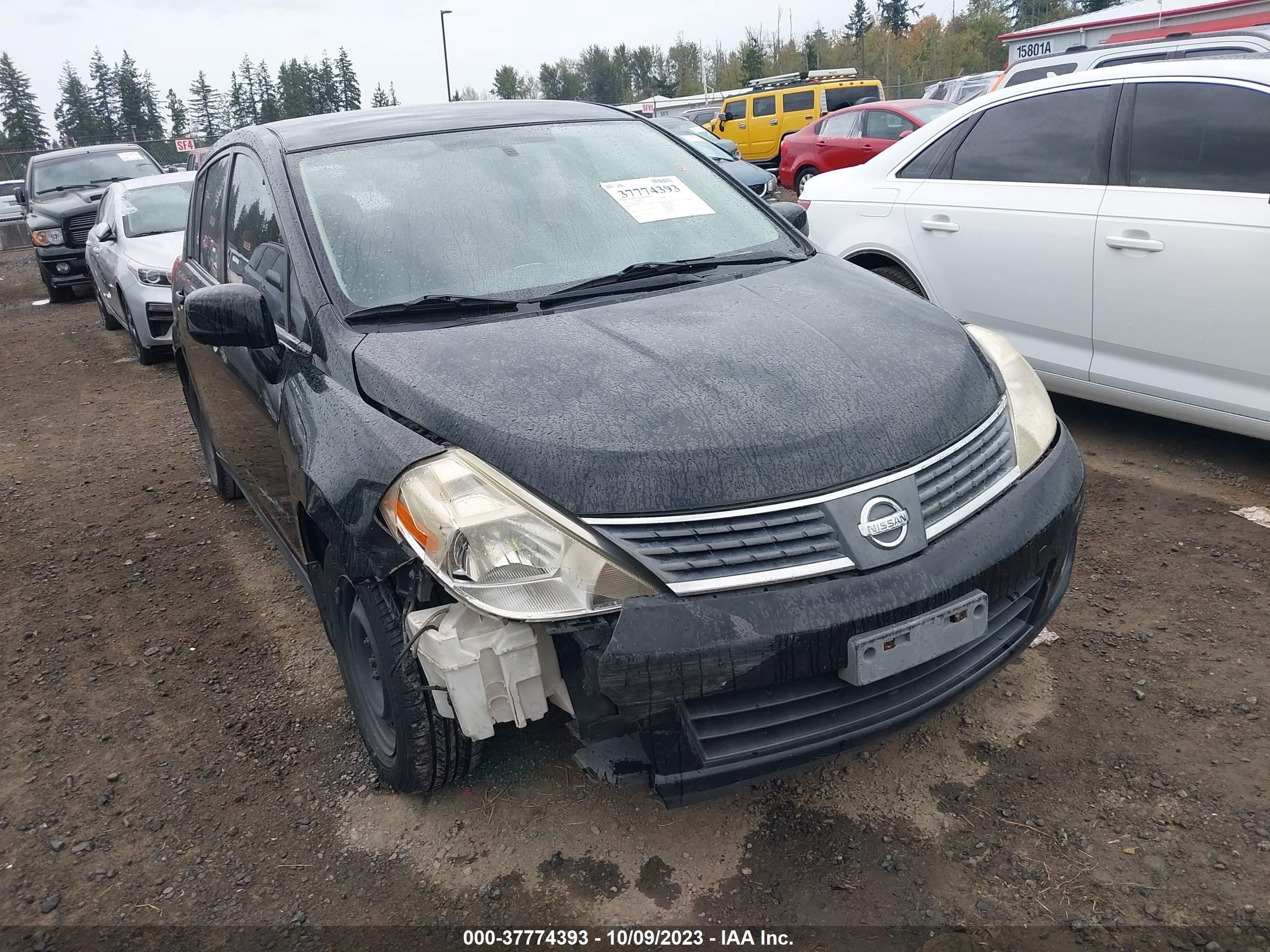 nissan versa 2007 3n1bc13e47l435505