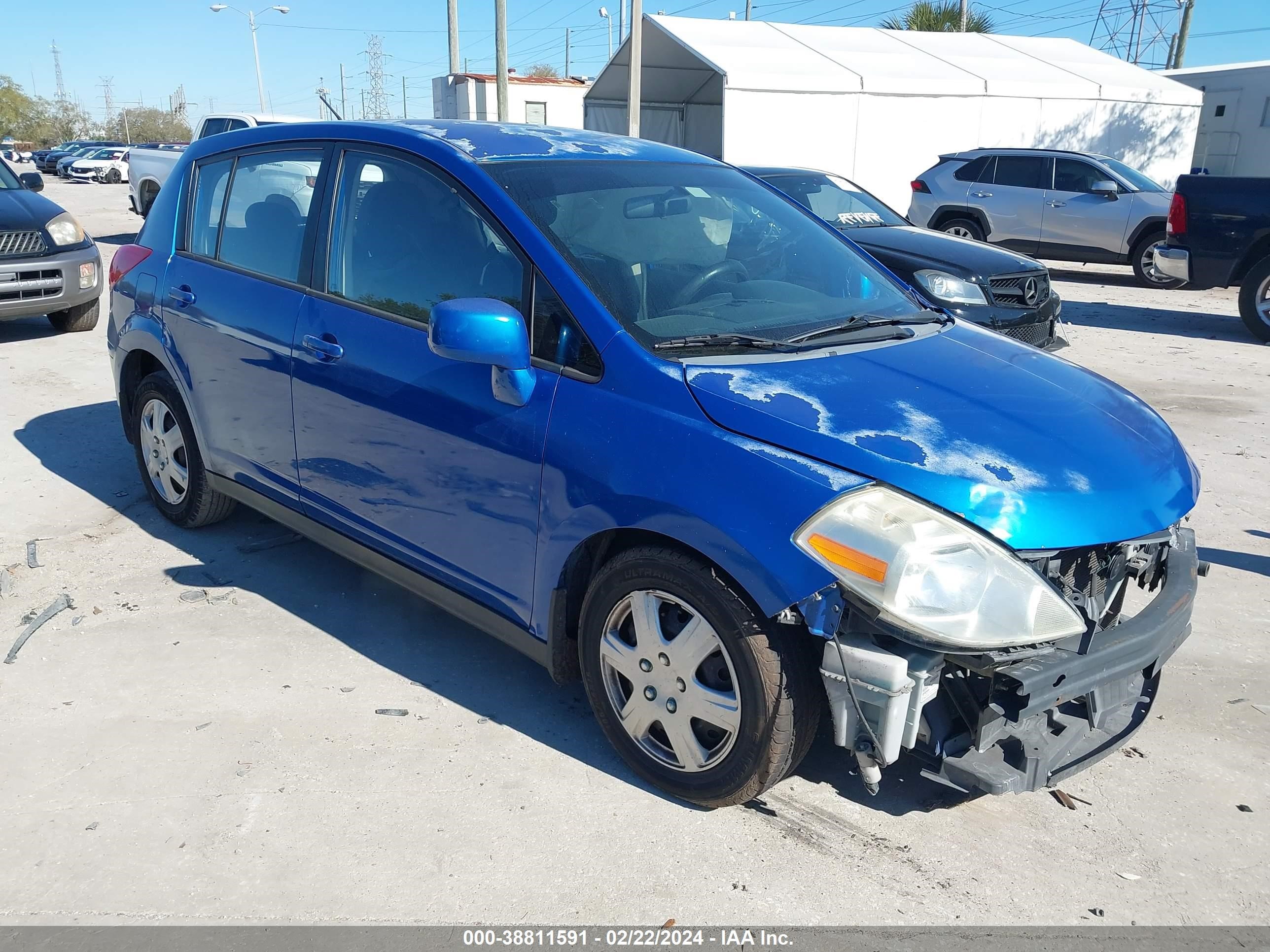 nissan versa 2007 3n1bc13e57l381163