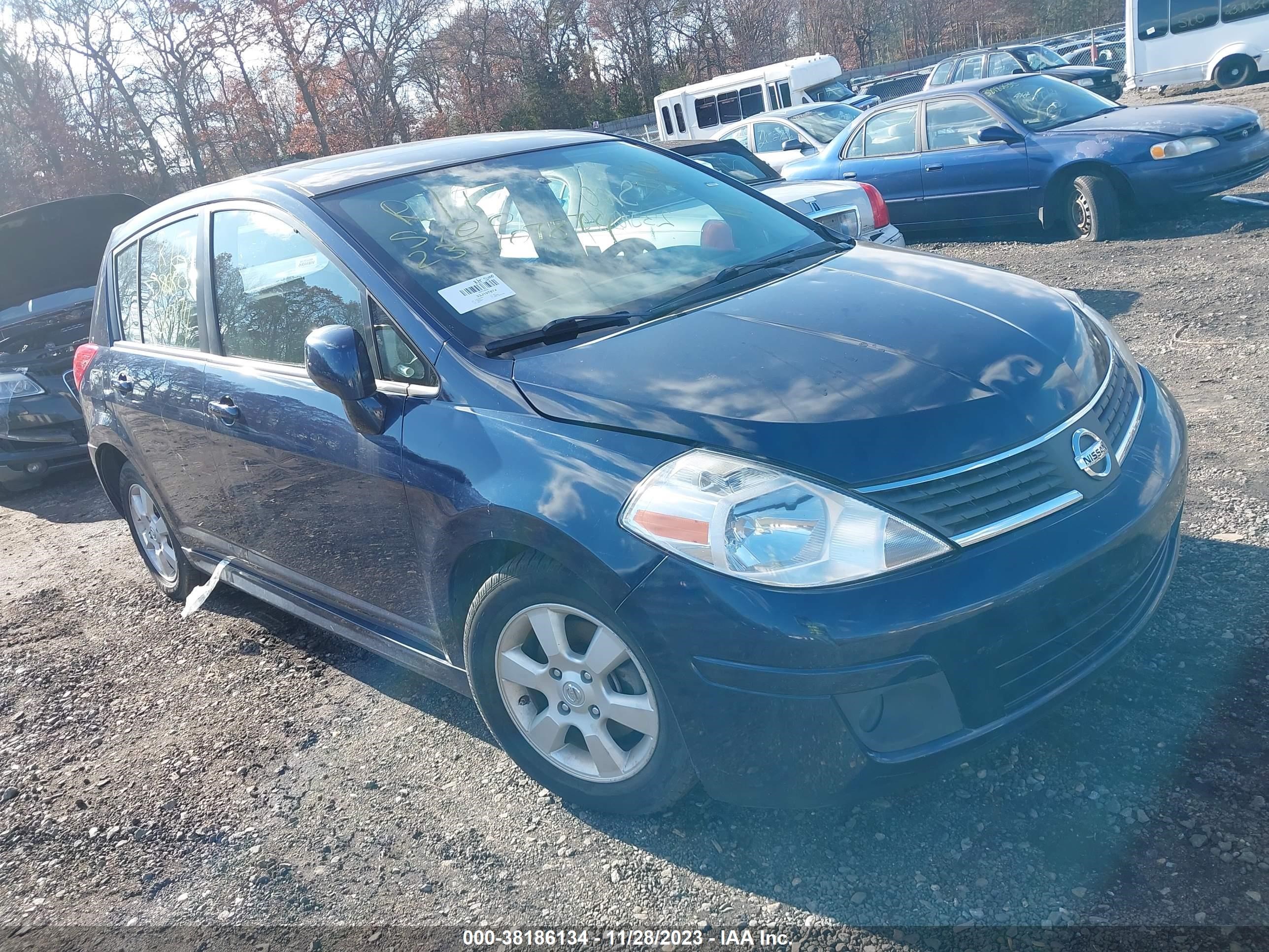 nissan versa 2007 3n1bc13e57l437389