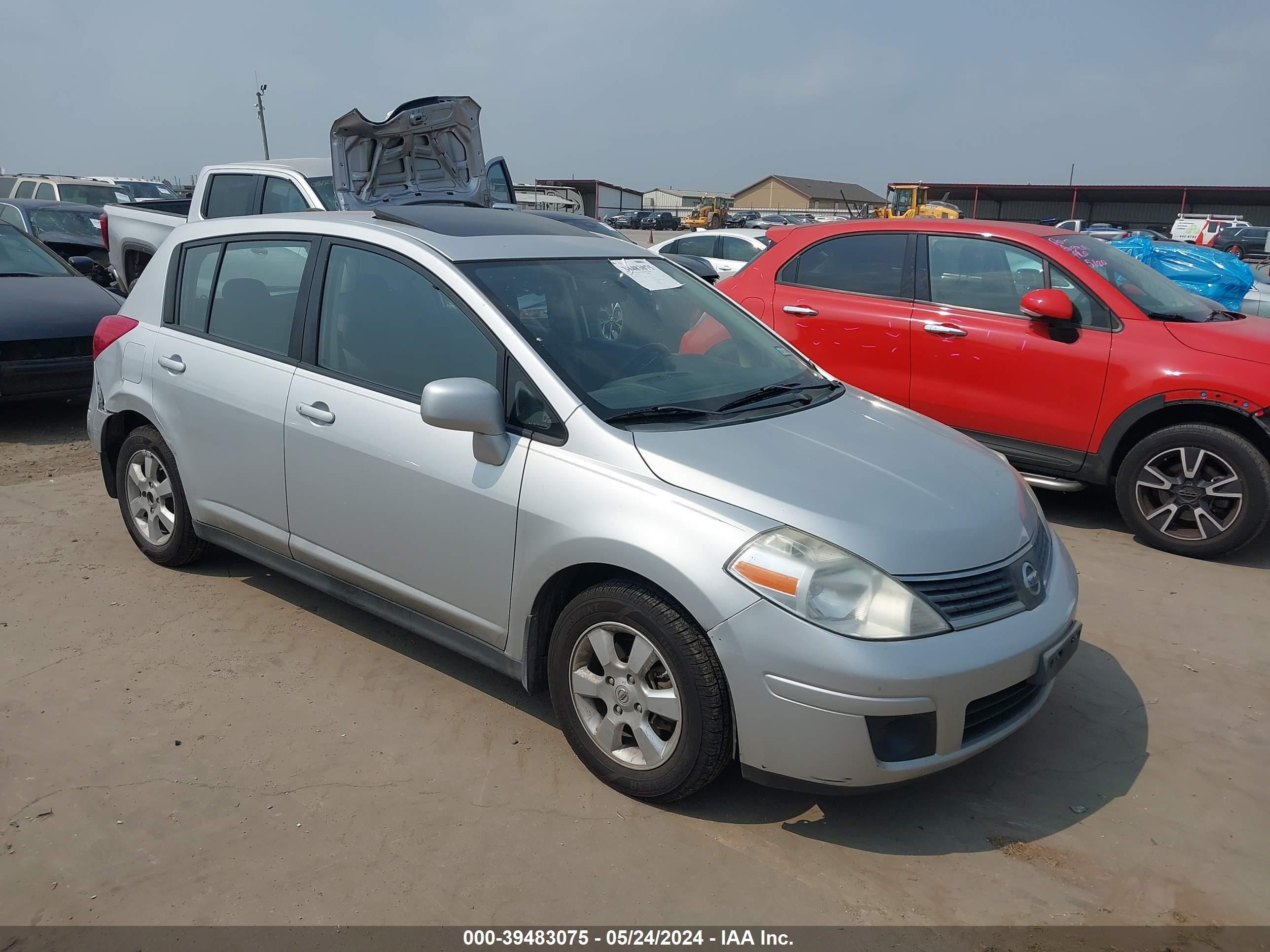 nissan versa 2008 3n1bc13e58l422764