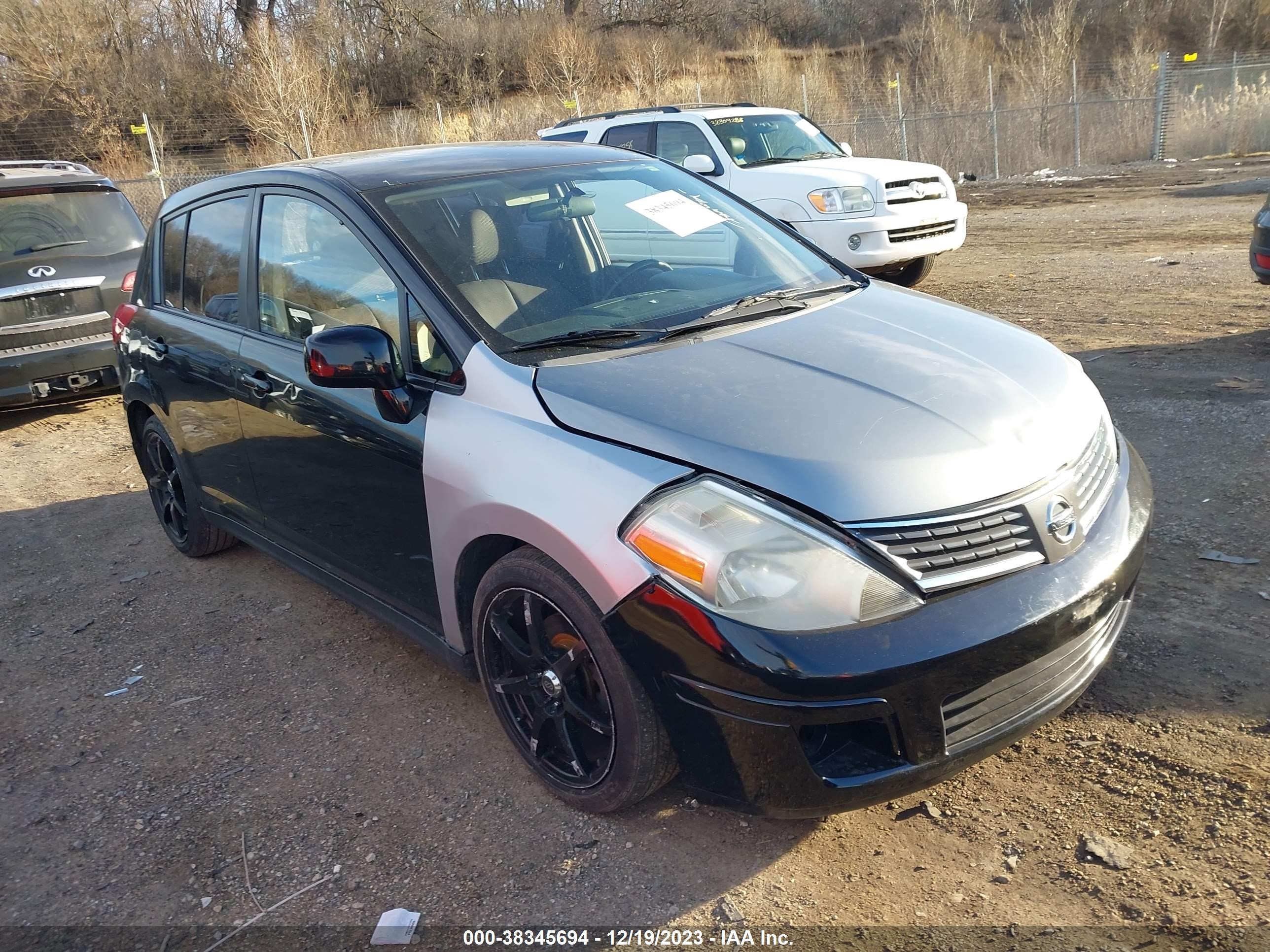 nissan versa 2007 3n1bc13e77l424711