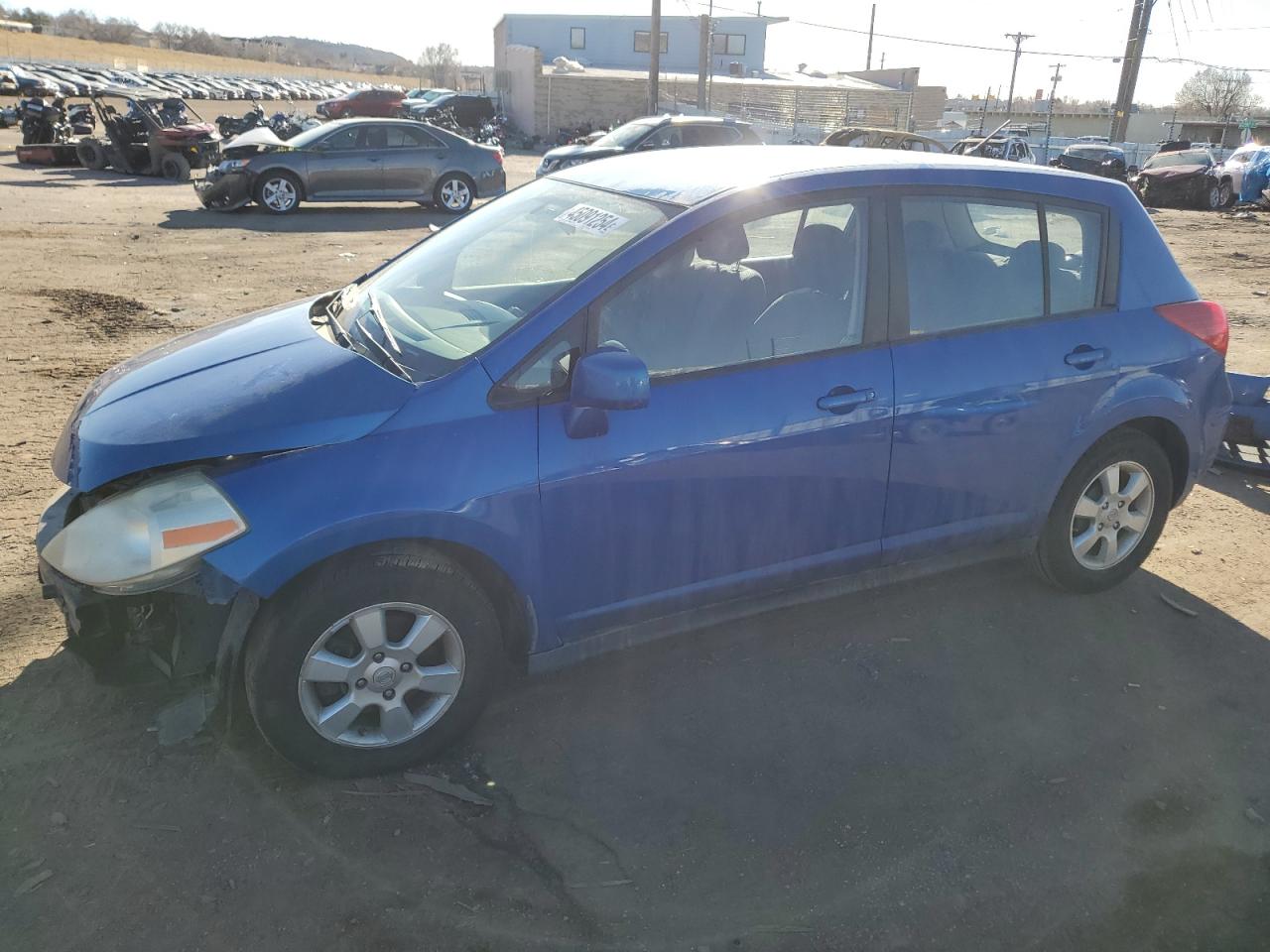 nissan versa 2007 3n1bc13e87l352823