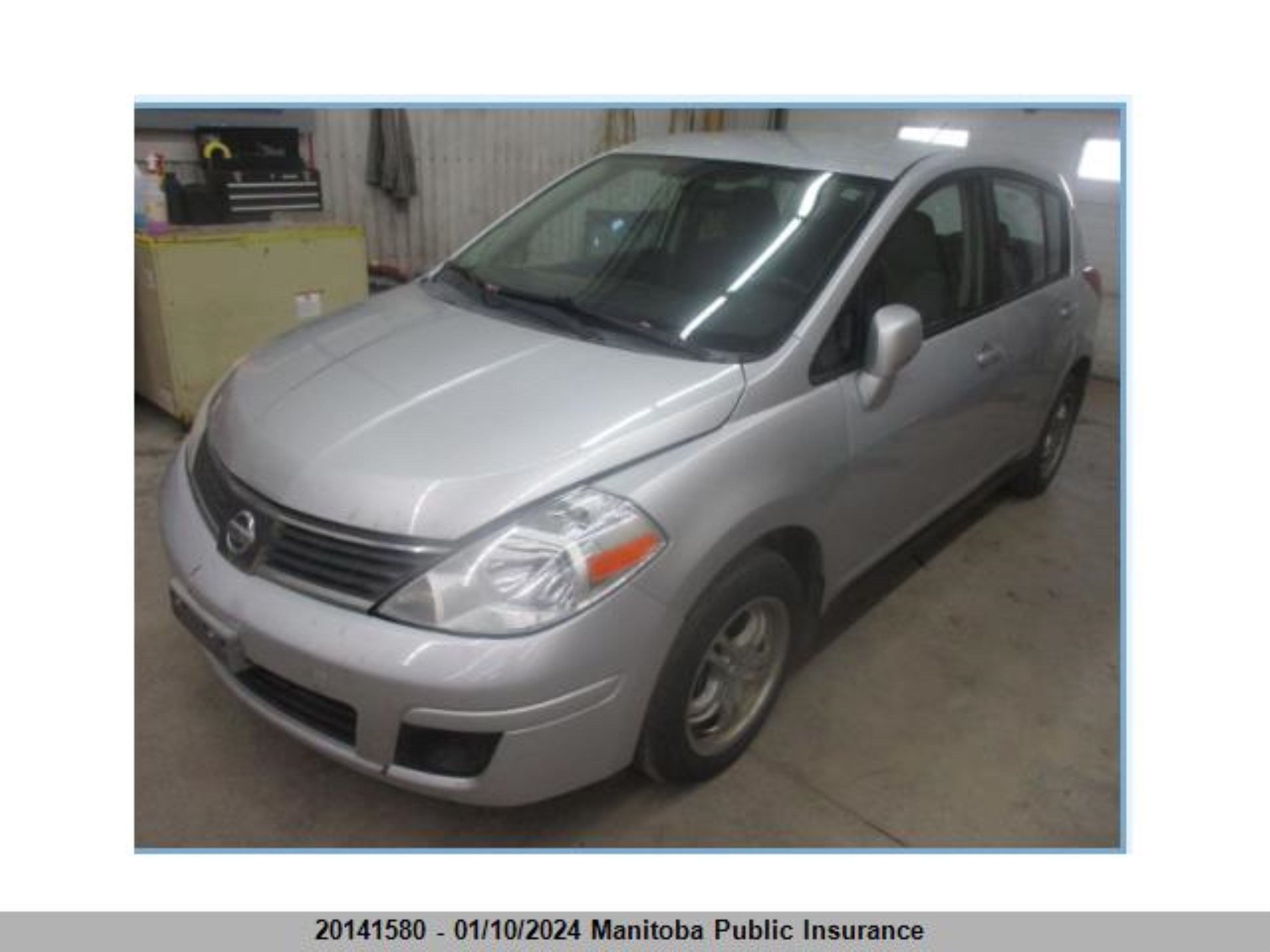 nissan versa 2007 3n1bc13e87l406783