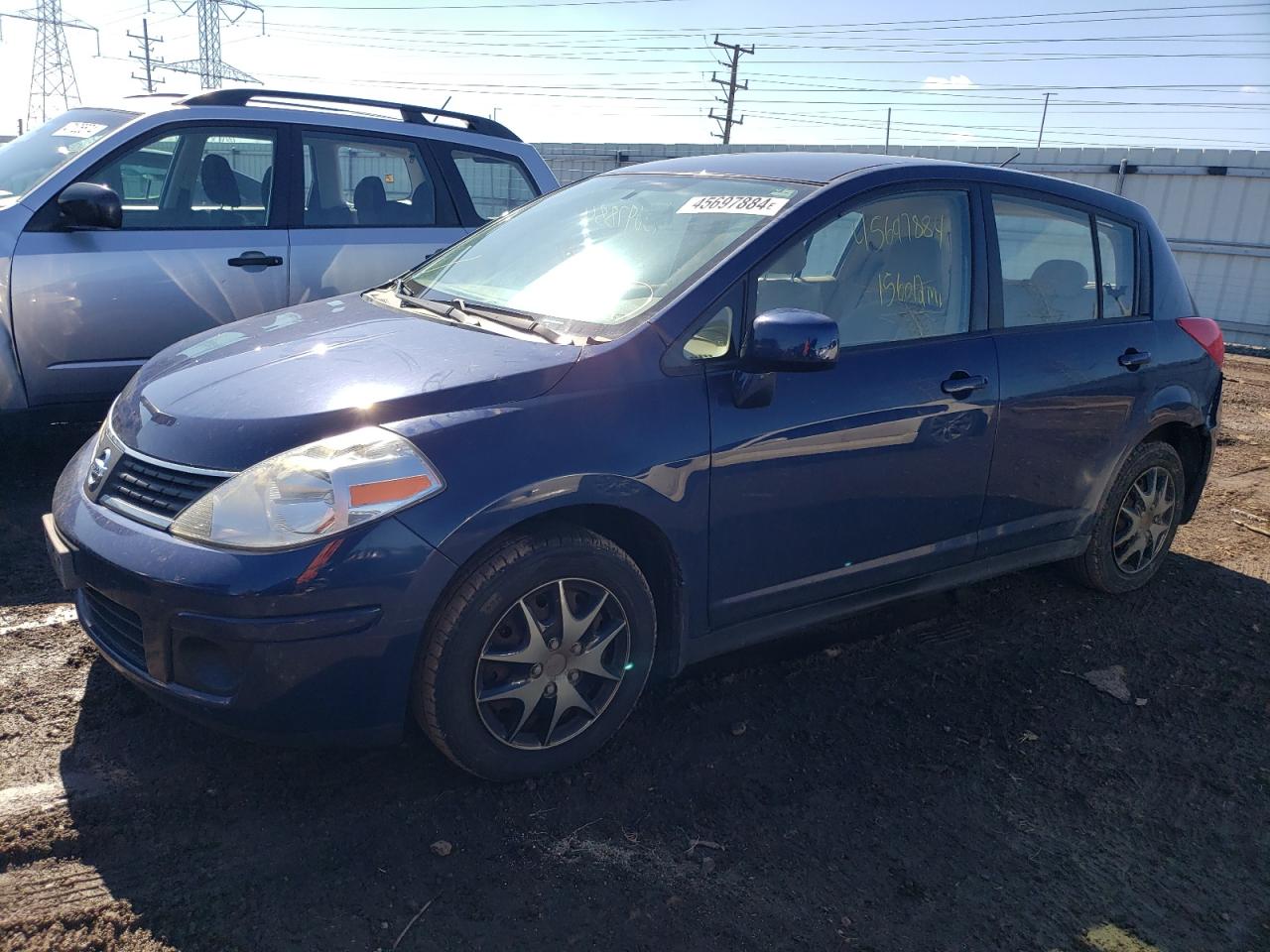 nissan versa 2007 3n1bc13e97l401382