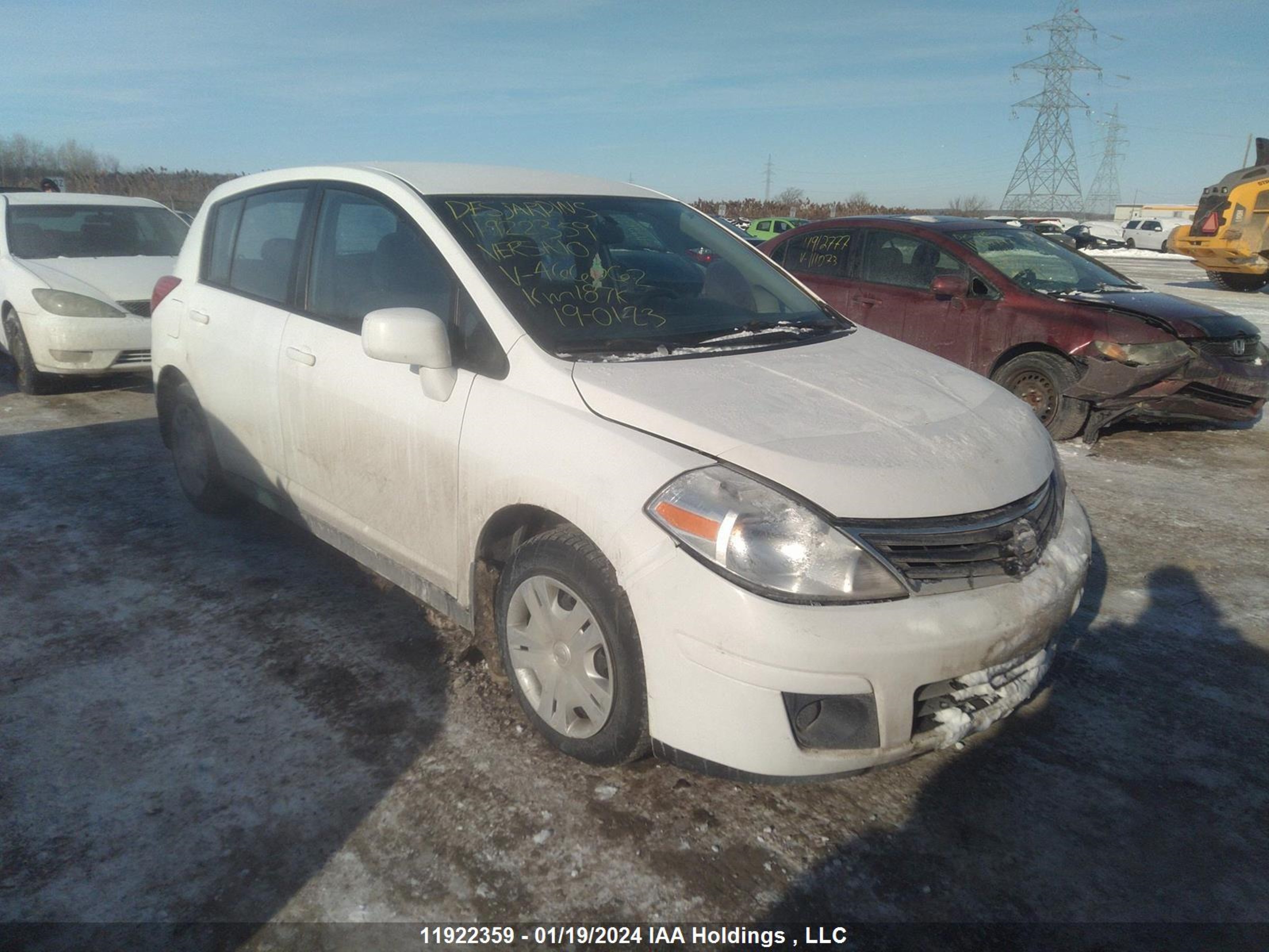 nissan versa 2010 3n1bc1cp7al466062