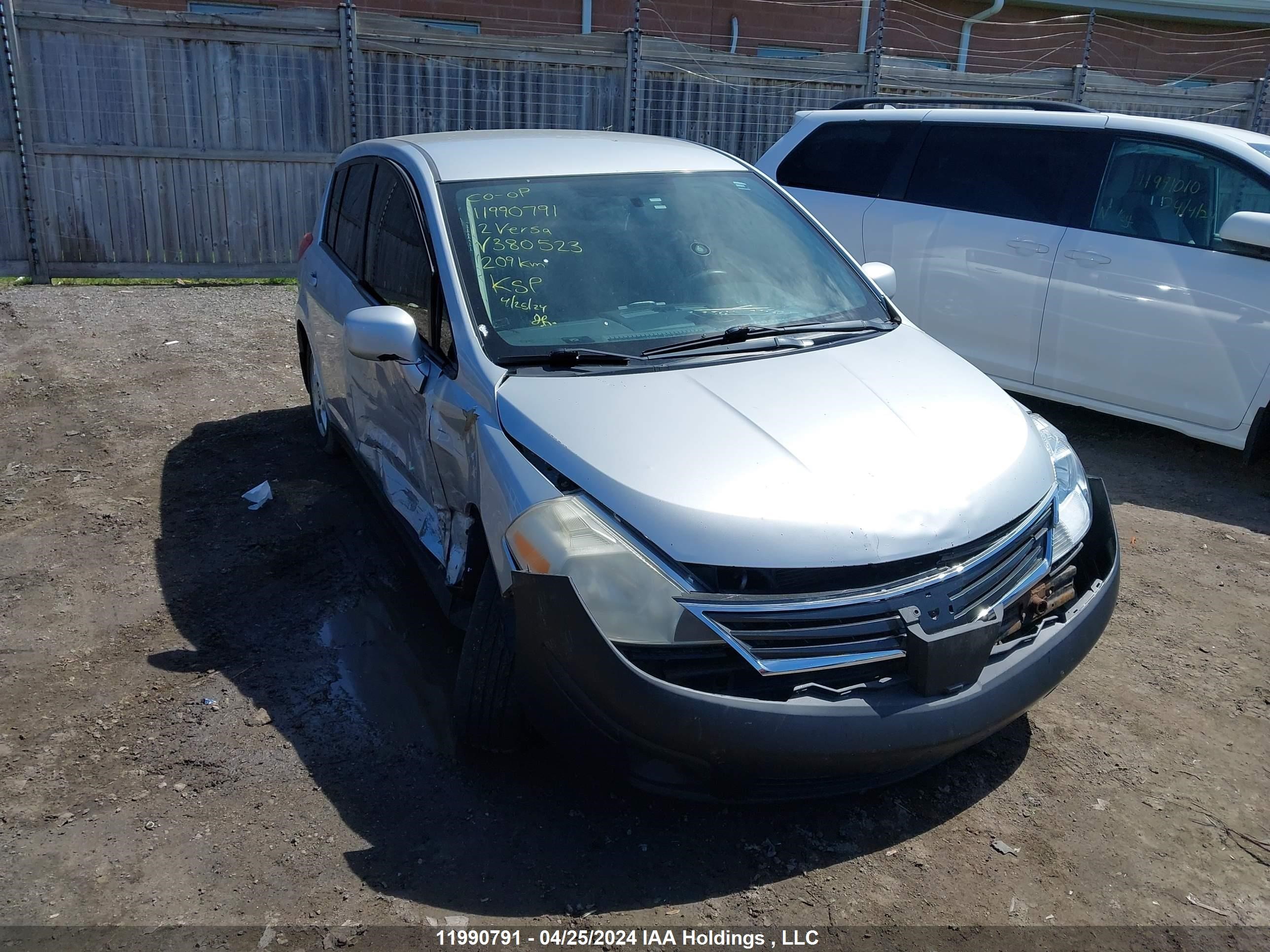 nissan versa 2012 3n1bc1cpxcl380523