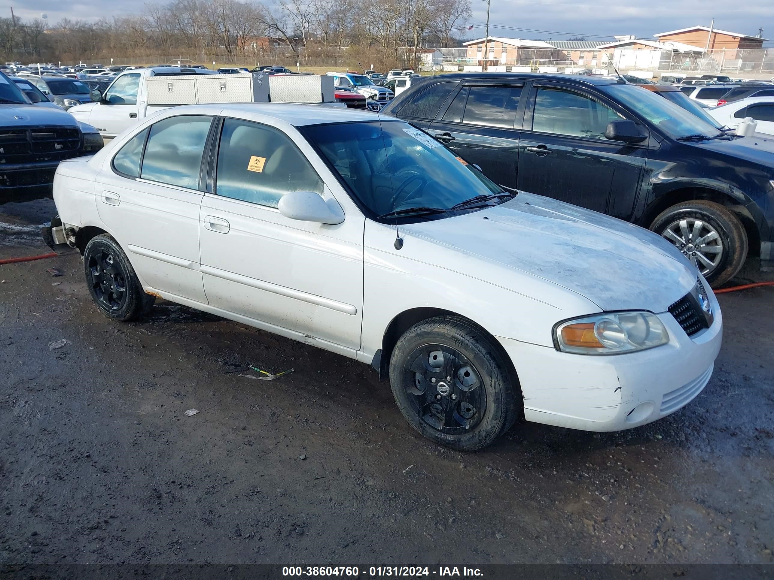 nissan sentra 2004 3n1cb51a34l558996