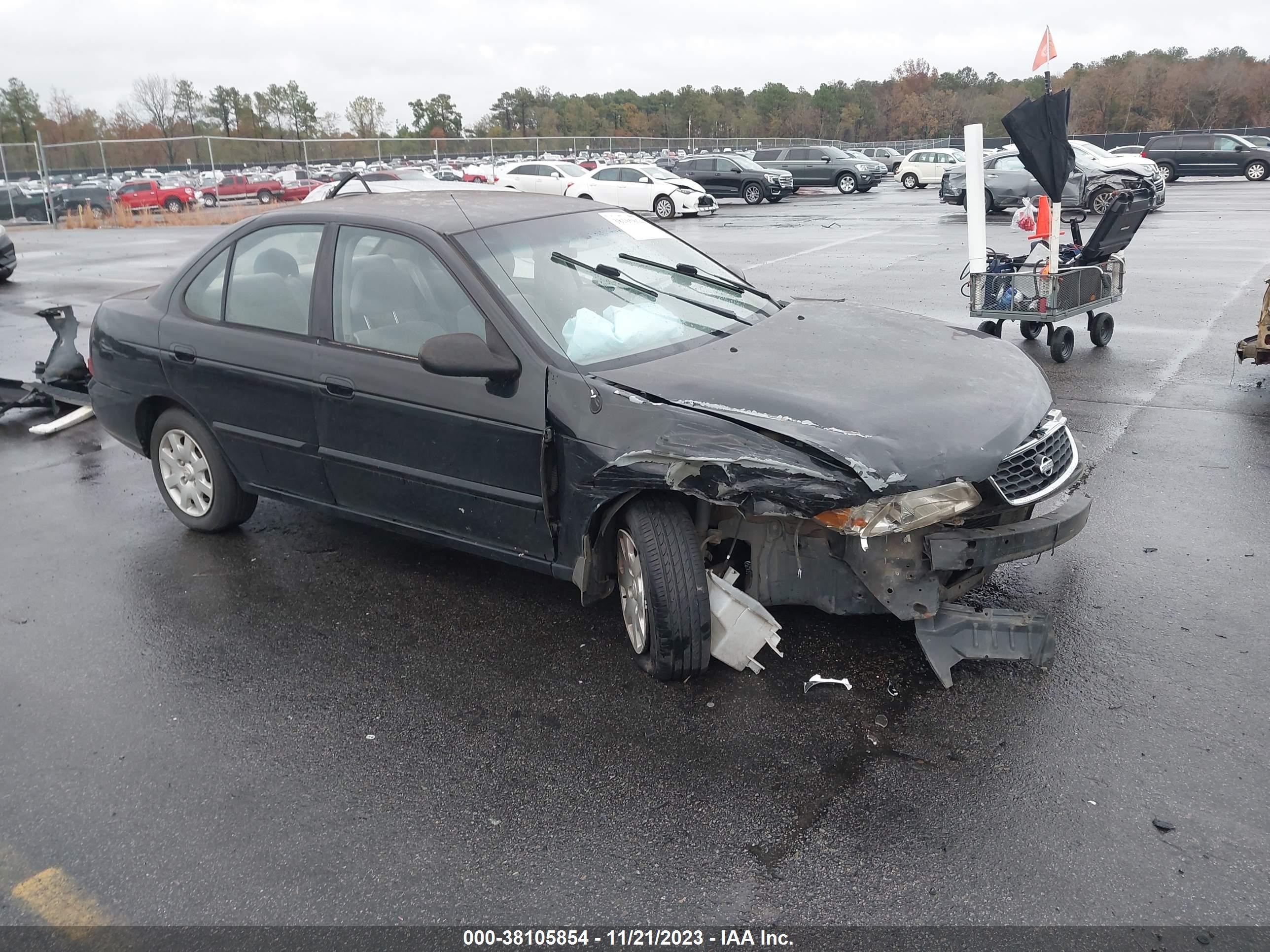 nissan sentra 2001 3n1cb51a91l391247