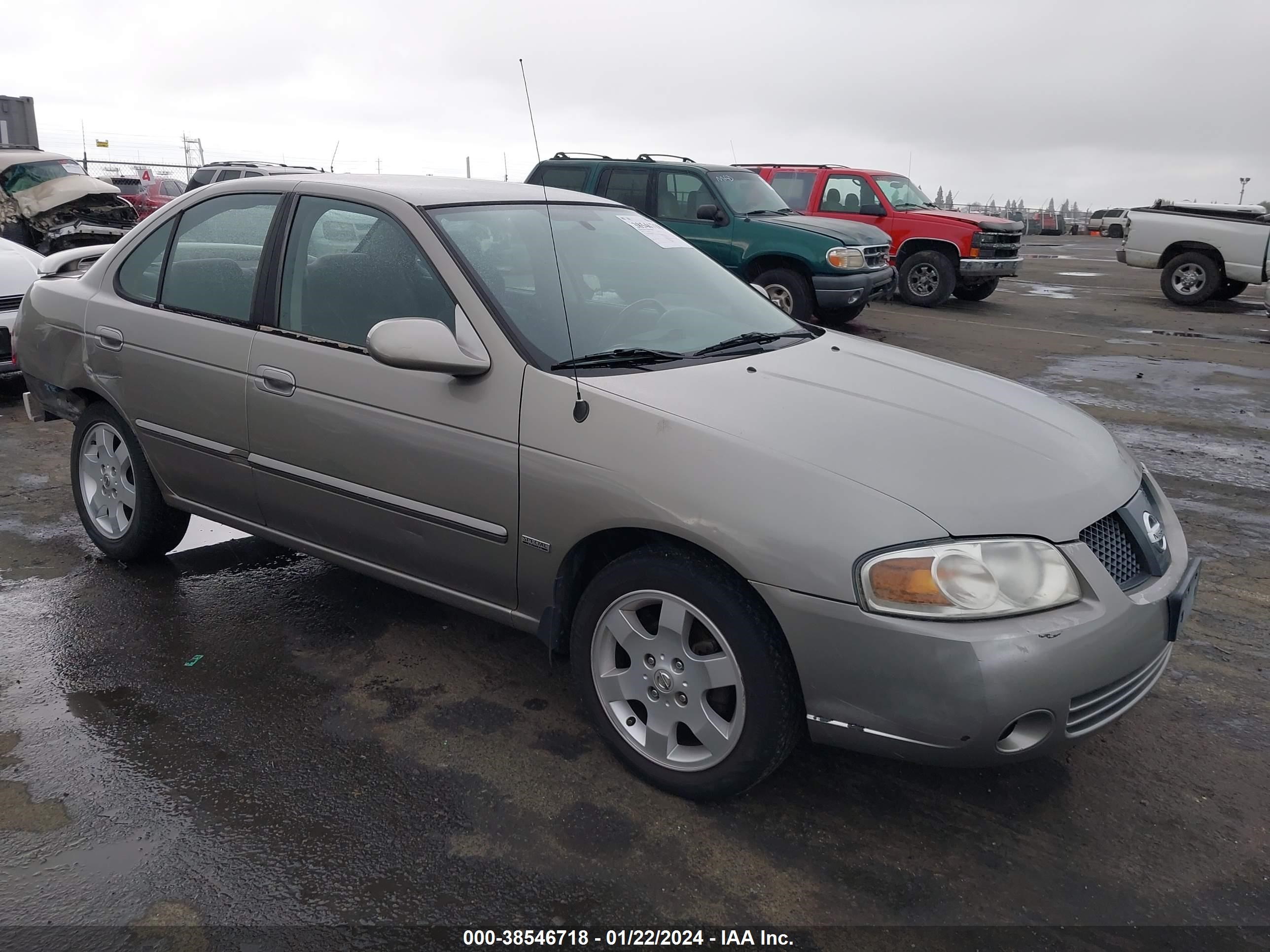 nissan sentra 2006 3n1cb51d06l552246