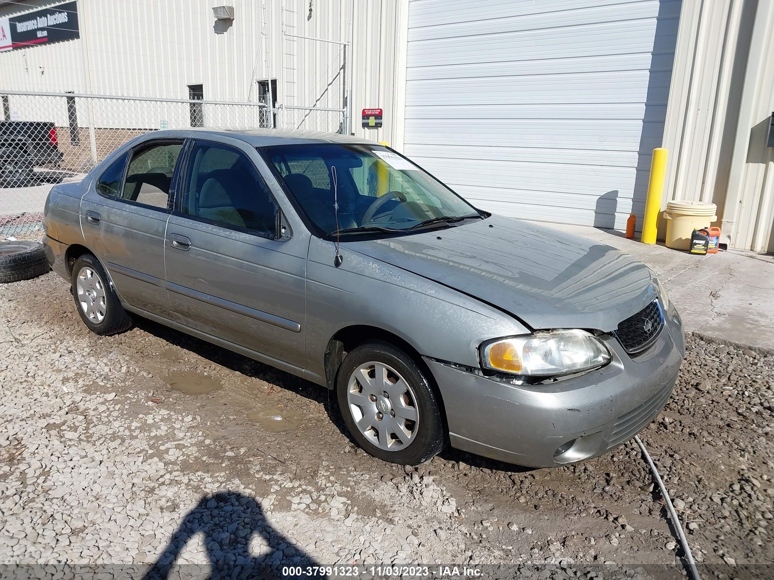 nissan sentra 2002 3n1cb51d12l605076