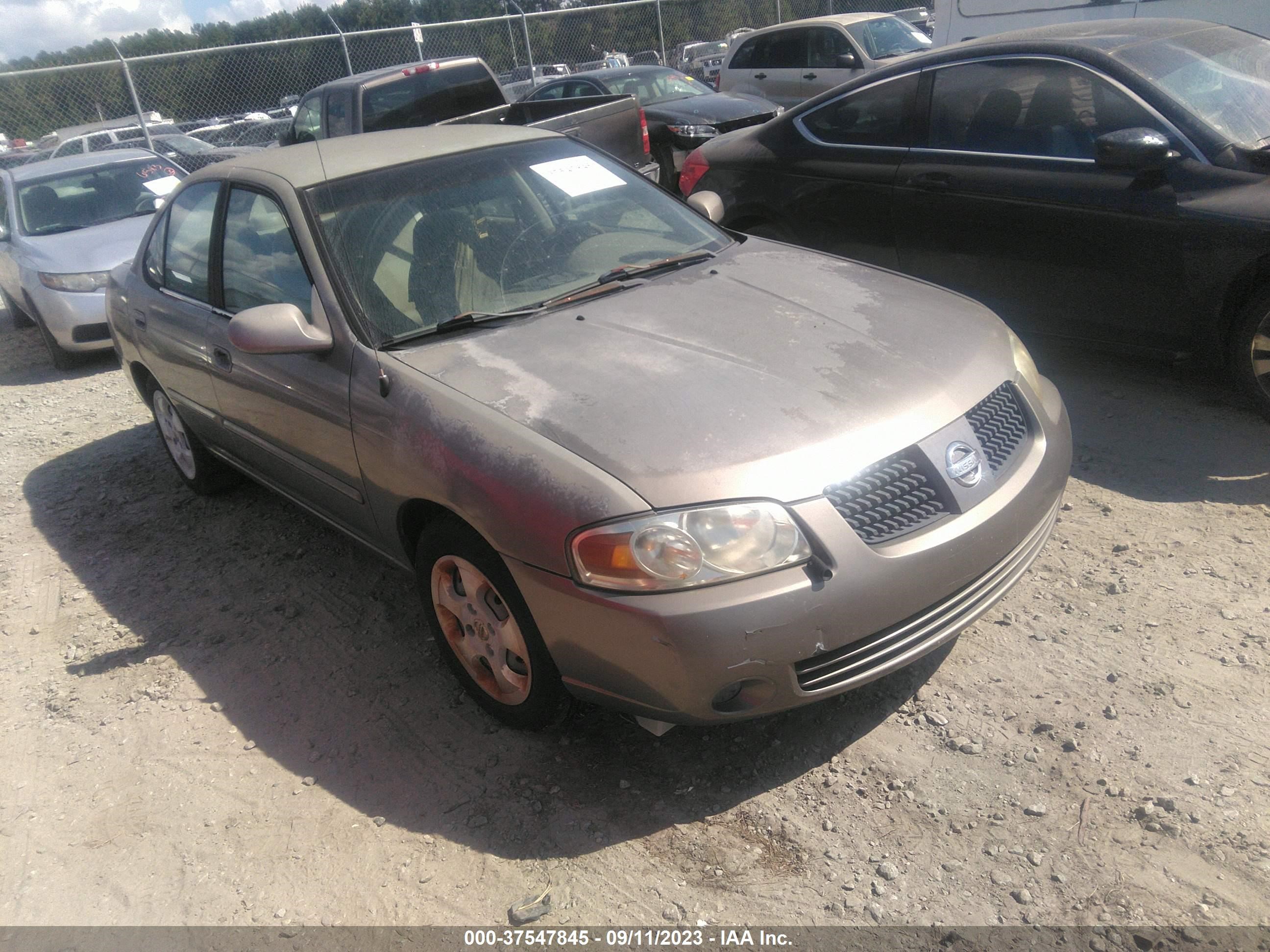 nissan sentra 2004 3n1cb51d14l878733