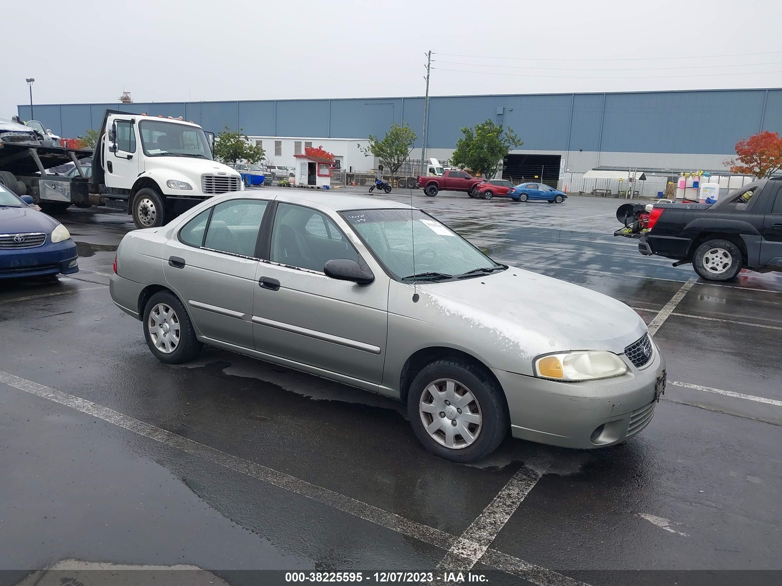 nissan sentra 2002 3n1cb51d22l650558