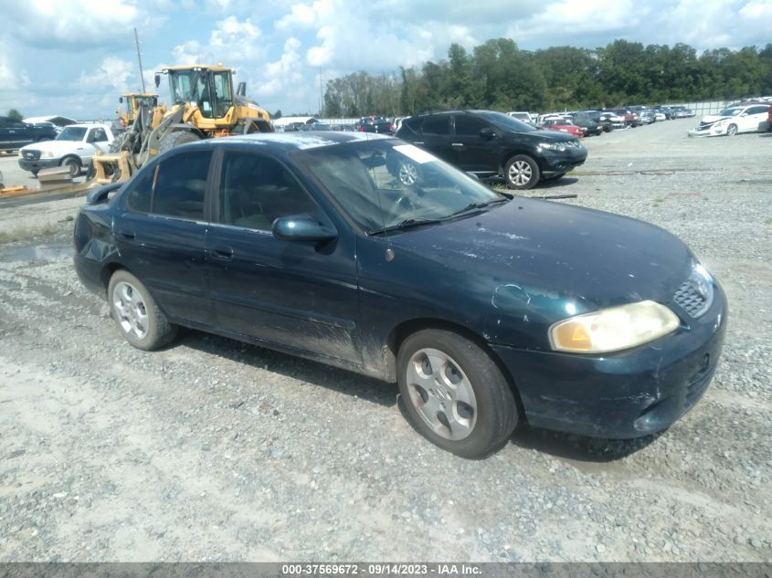 nissan sentra 2003 3n1cb51d23l787761