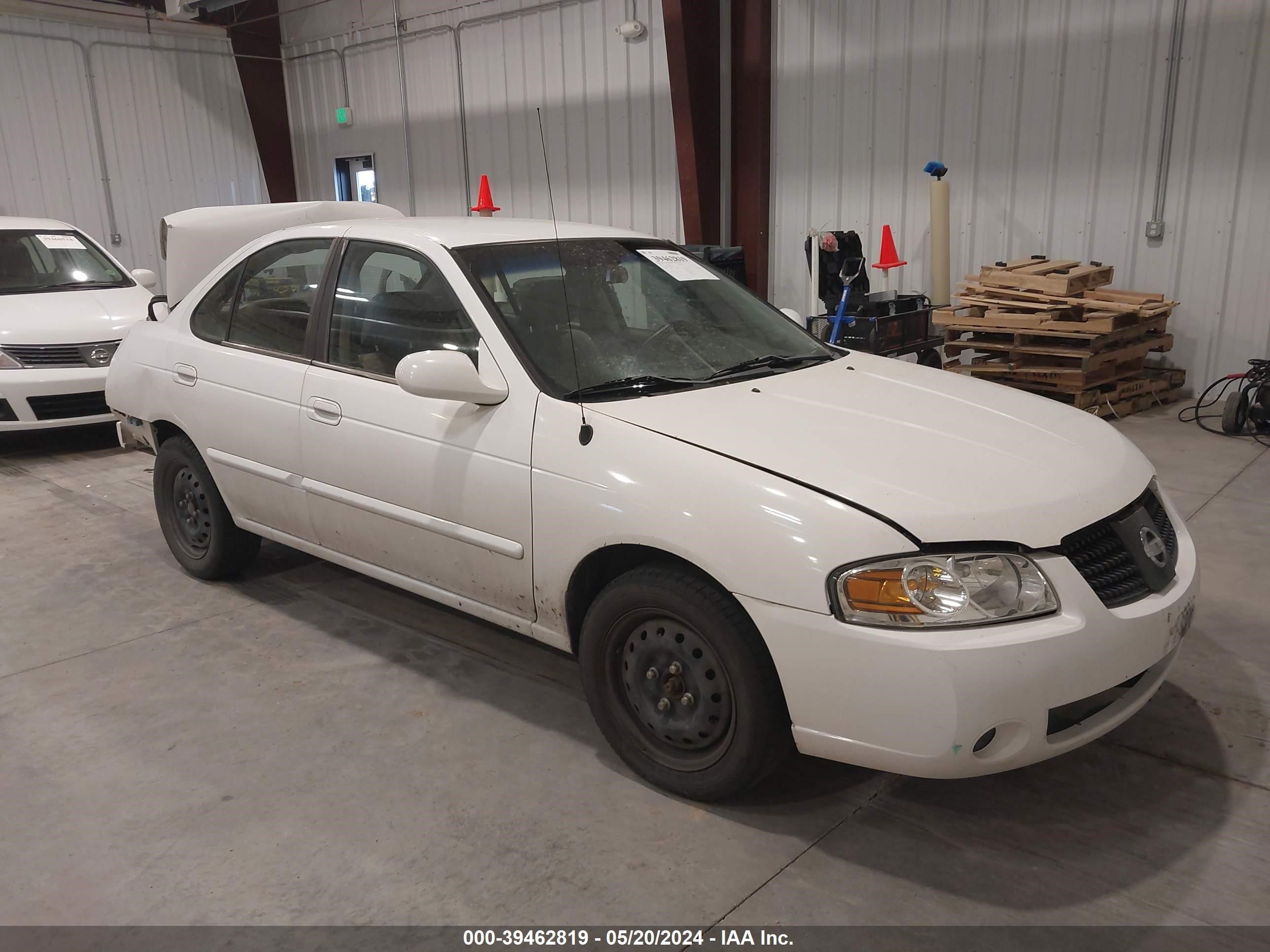 nissan sentra 2004 3n1cb51d24l466627