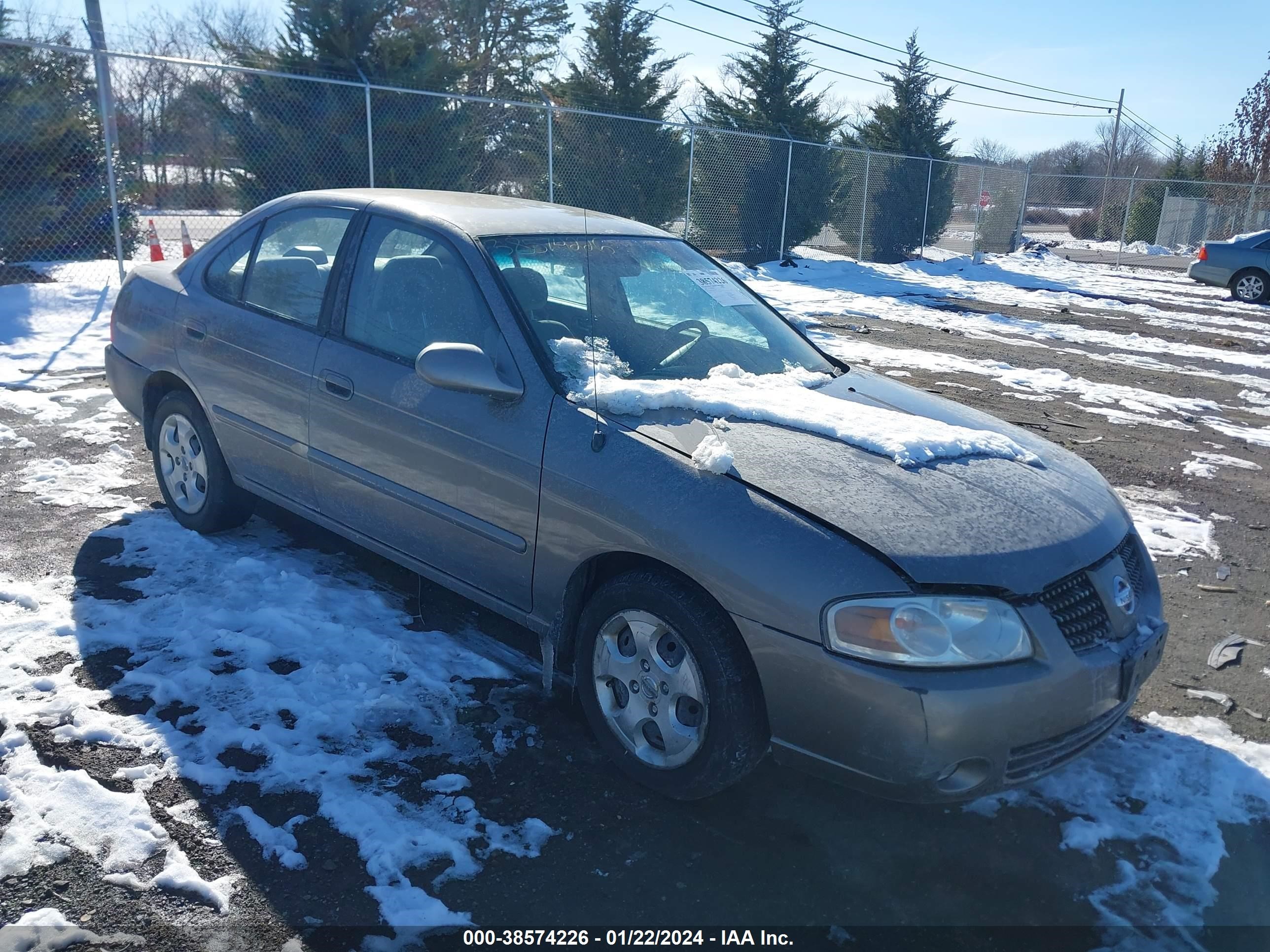 nissan sentra 2005 3n1cb51d25l571587